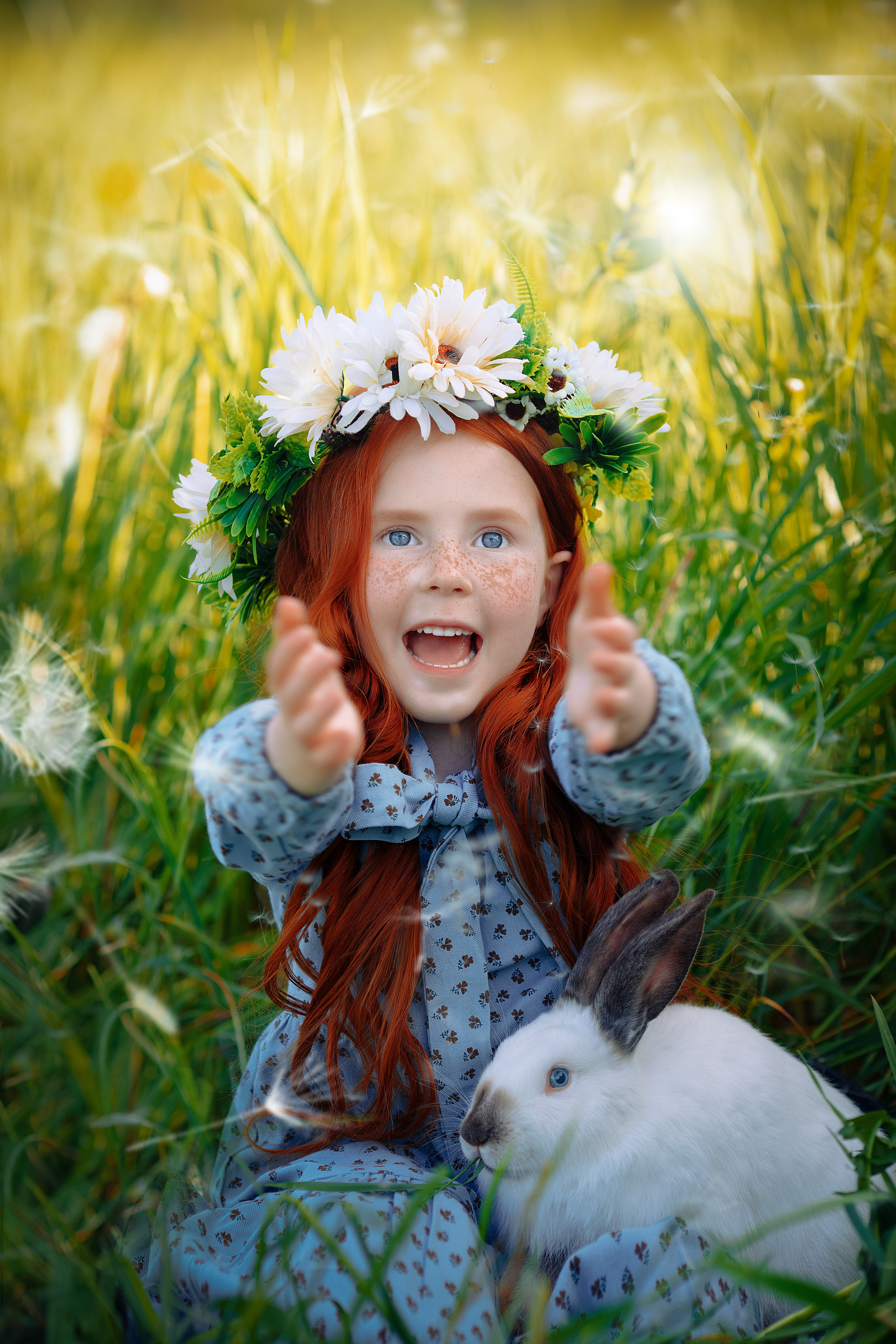 Детские фотосессии с животными в Москве и Московской области