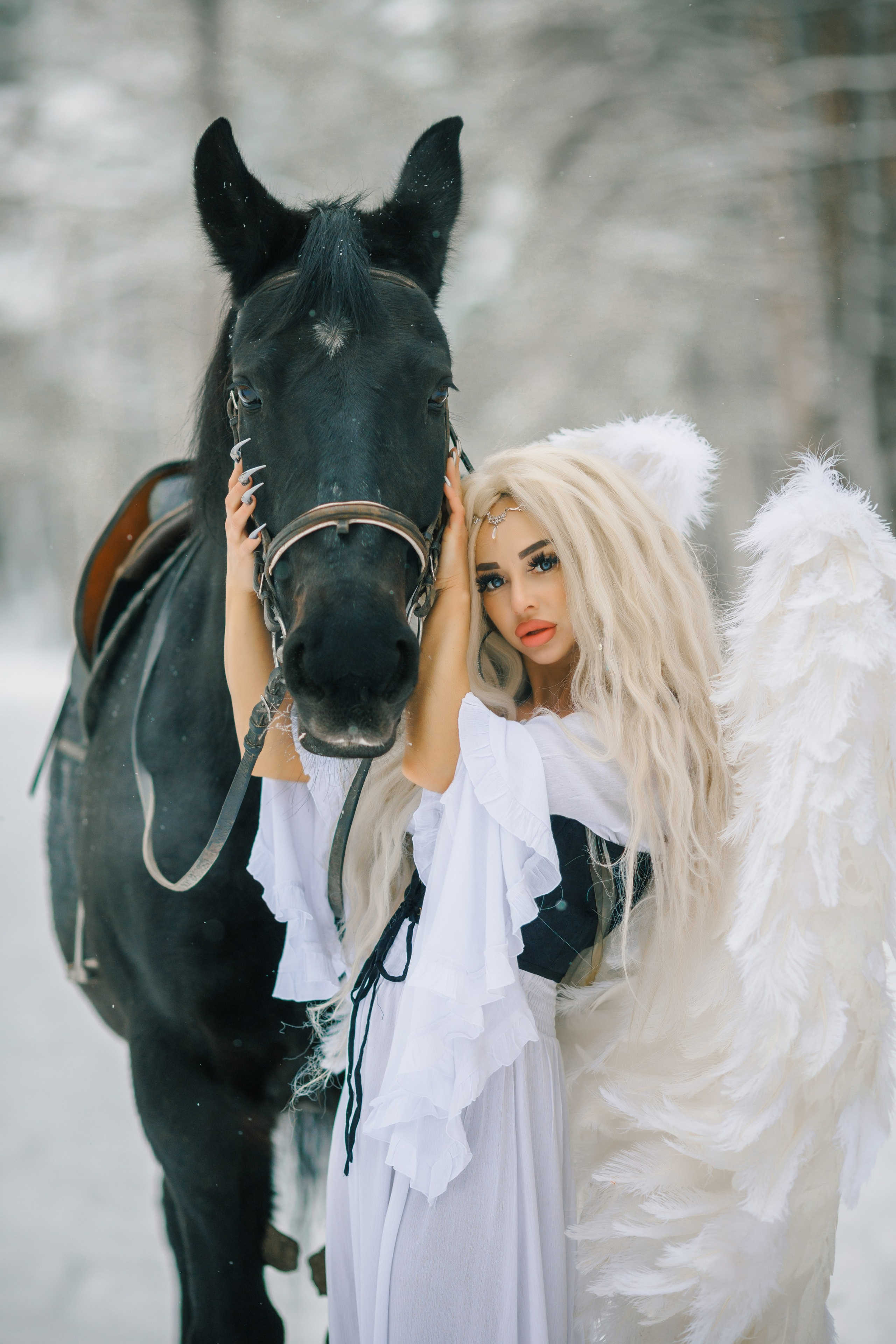 Фотосессии с животными. Сказочный фотограф в русском стиле в Москве Ангелина Старцева | Русский сказки|Фотосесессия в Азиатском стиле