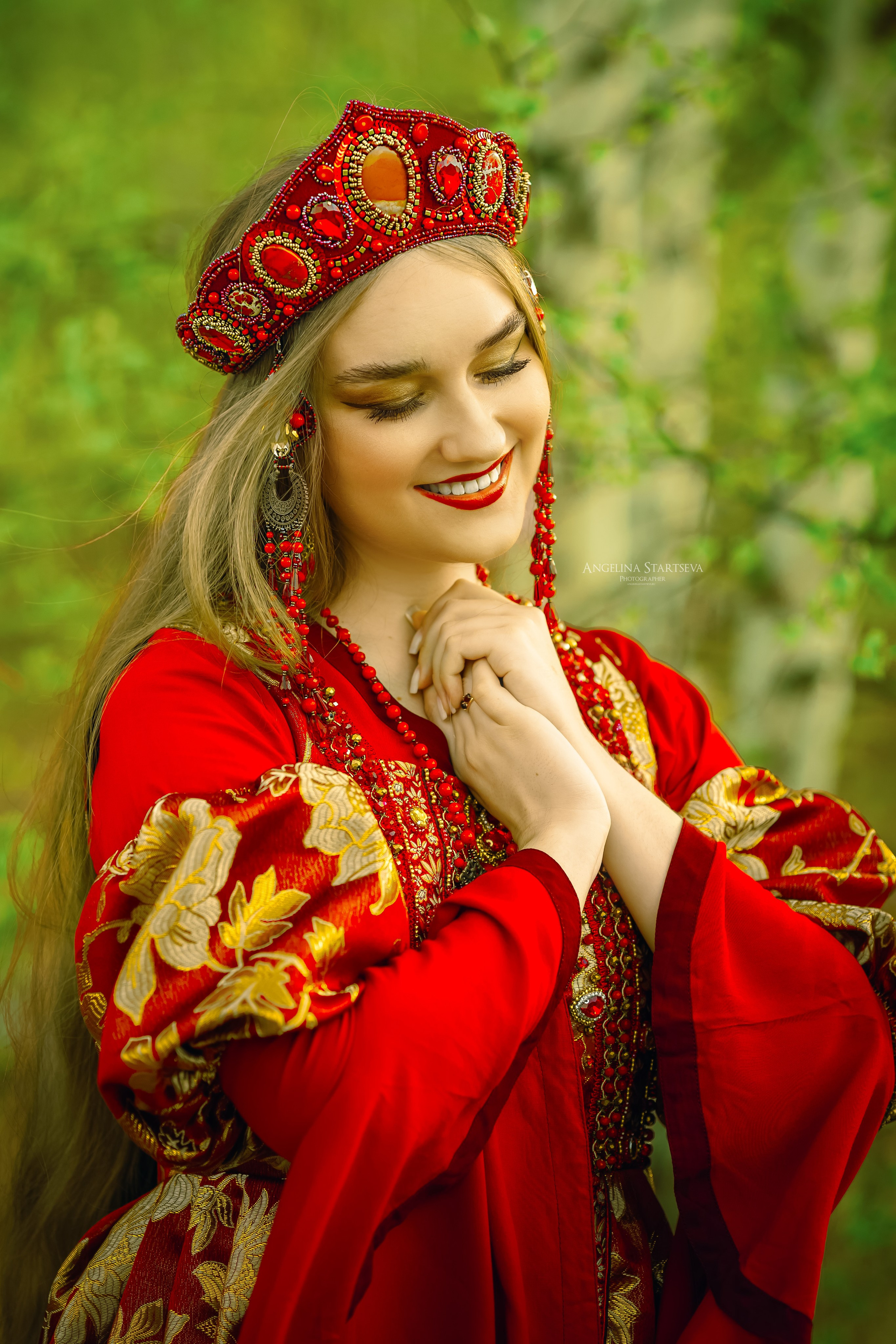 Леля. Сказочный фотограф в русском стиле в Москве Ангелина Старцева | Русский сказки|Фотосесессия в Азиатском стиле