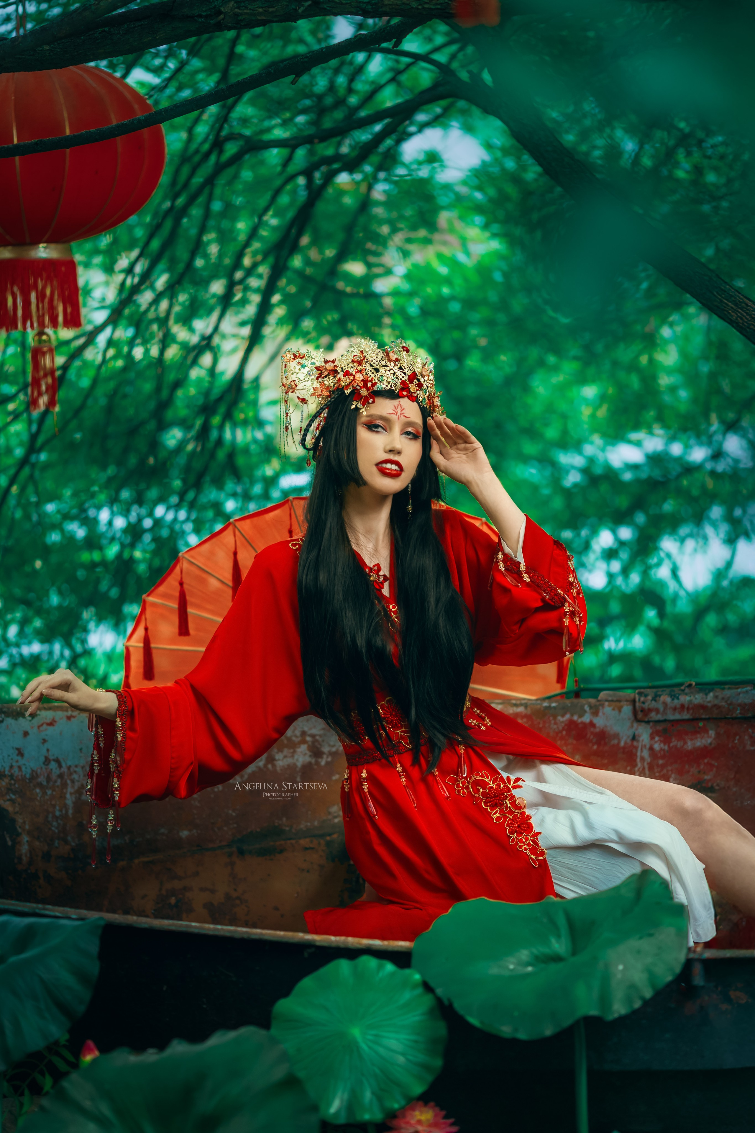 Бесконечная тоска в разлуке, 对分离的无尽渴望. Сказочный фотограф в русском стиле в Москве Ангелина Старцева | Русский сказки|Фотосесессия в Азиатском стиле