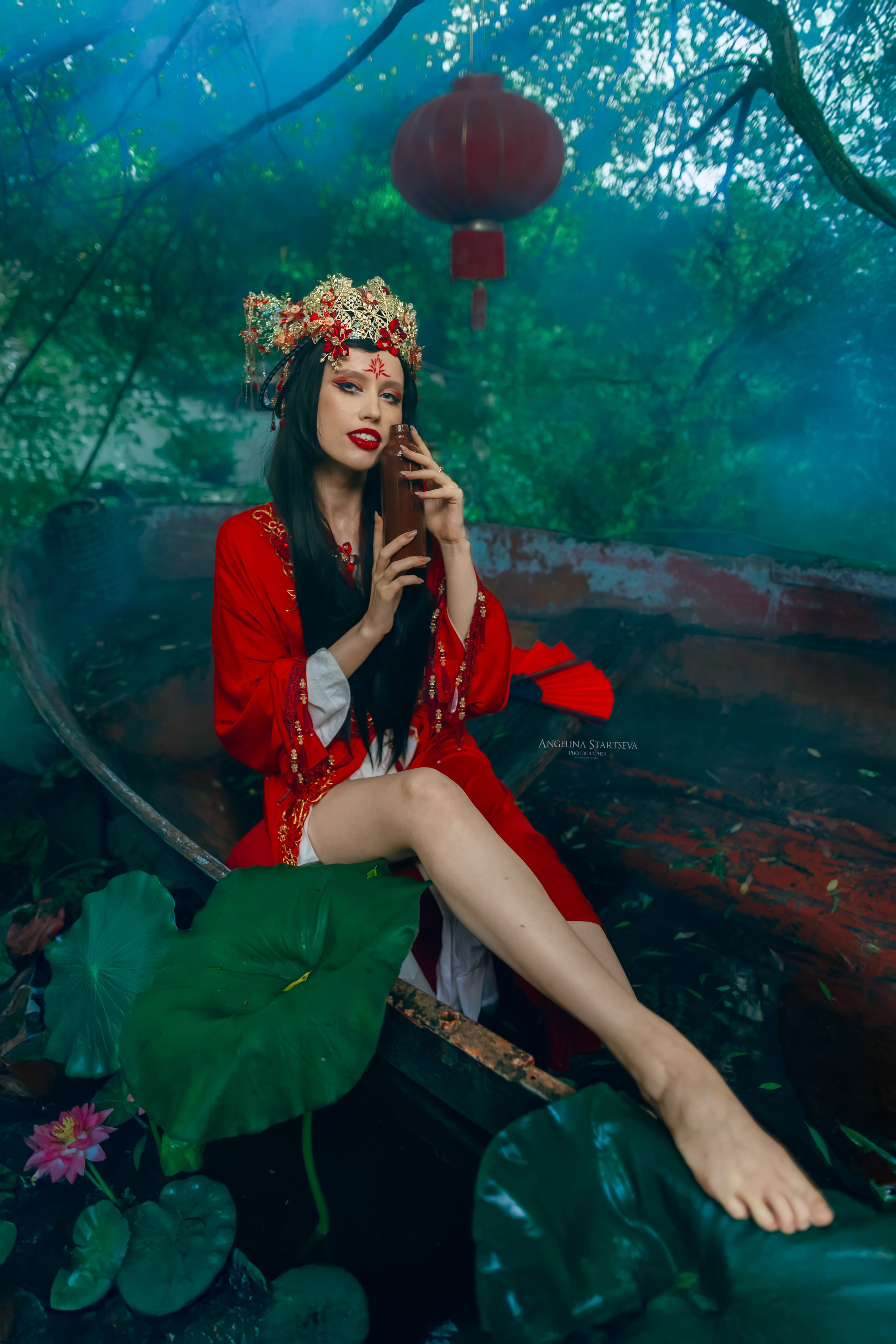 Бесконечная тоска в разлуке, 对分离的无尽渴望. Сказочный фотограф в русском стиле в Москве Ангелина Старцева | Русский сказки|Фотосесессия в Азиатском стиле