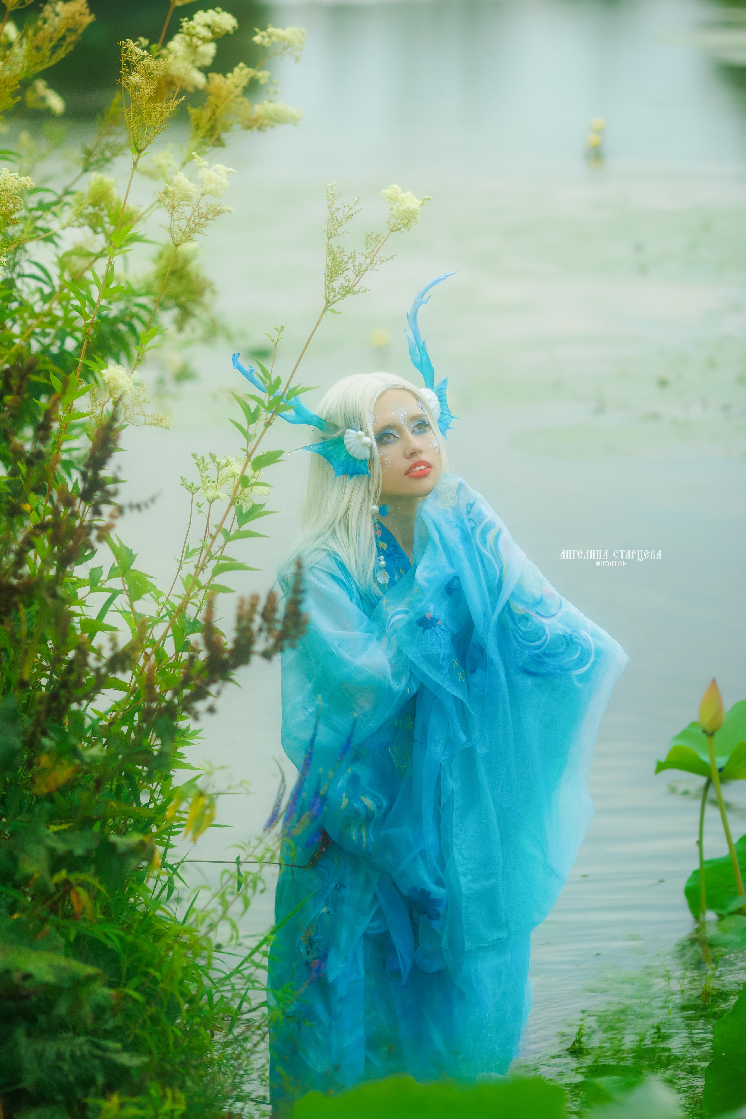 Невеста водного дракона, 水龙的新娘. Фотосессия в русском стиле в Москве | Ангелина Старцева | Русские сказки|Фотосессия в китайском, Азиатском стиле|Винтажная фотосессия в МО