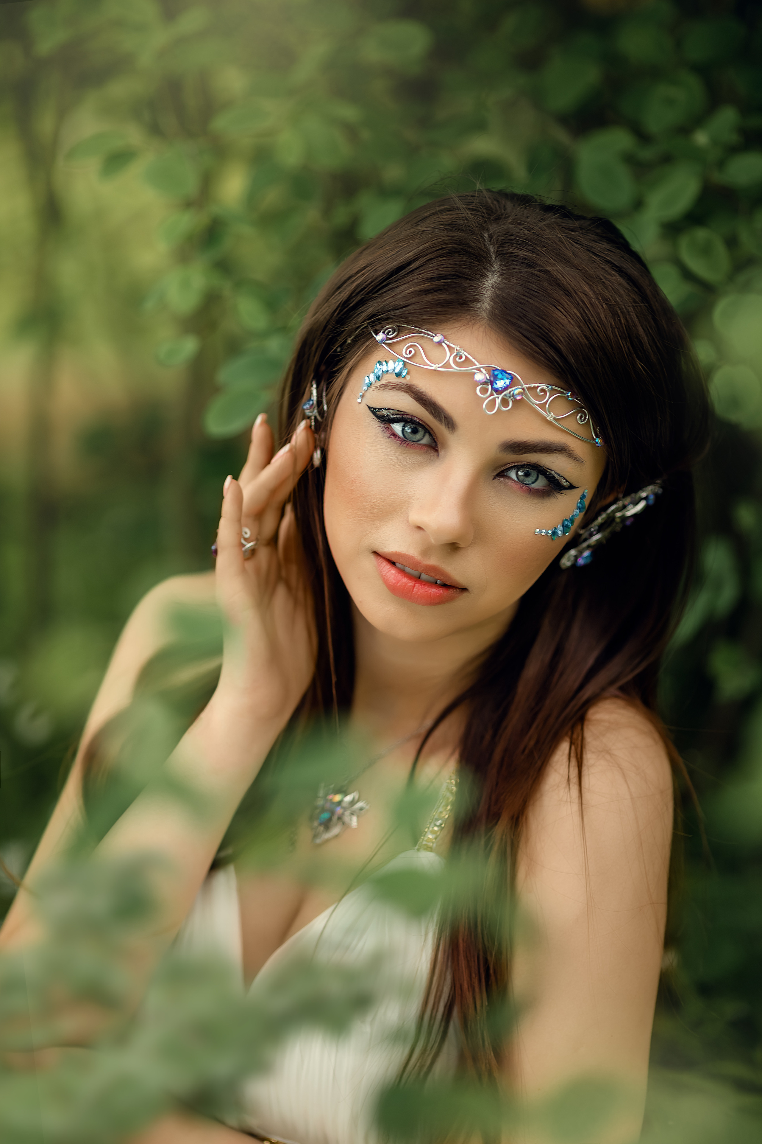 весенняя фотосессия в лесу в Москве и МО