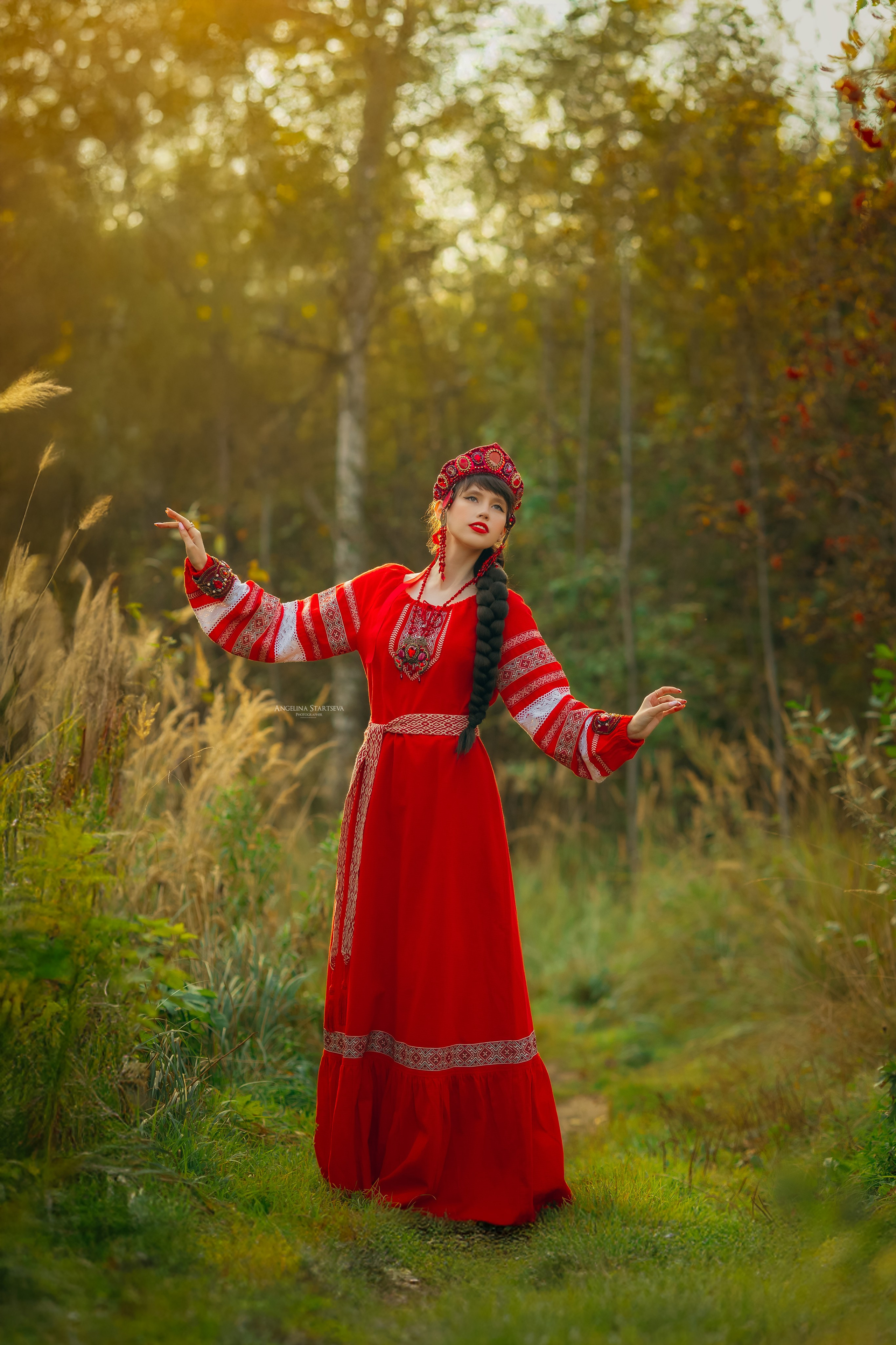 Русская красавица. Сказочный фотограф в русском стиле в Москве Ангелина Старцева | Русский сказки|Фотосесессия в Азиатском стиле