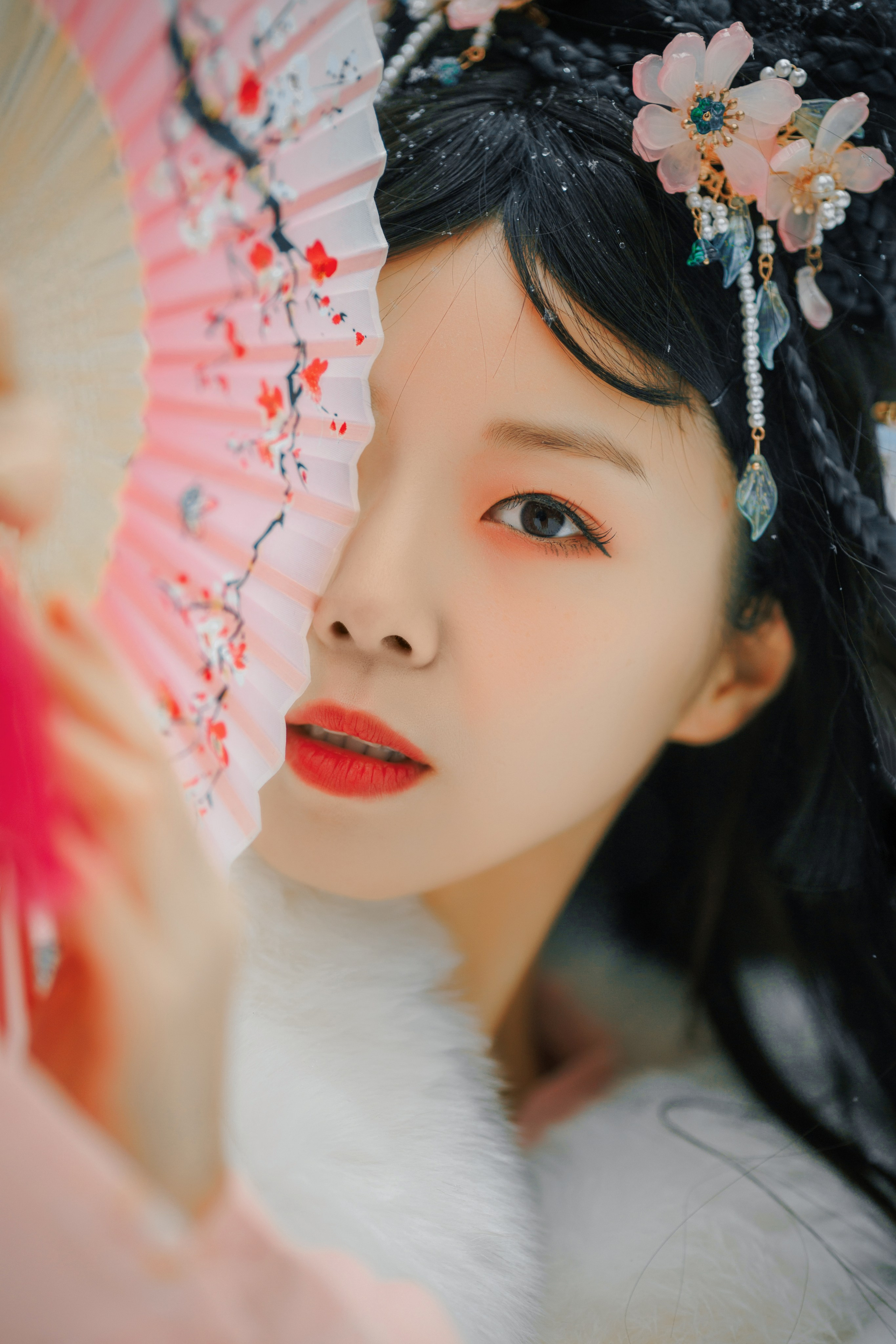 российская актриса китайского происхождения Фэйя Цзоу, Фэйя Цзоу, фотосессия в китайском стиле, фотосессия в азиатском стиле,  сказочный фотограф Москвы Ангелина Старцева