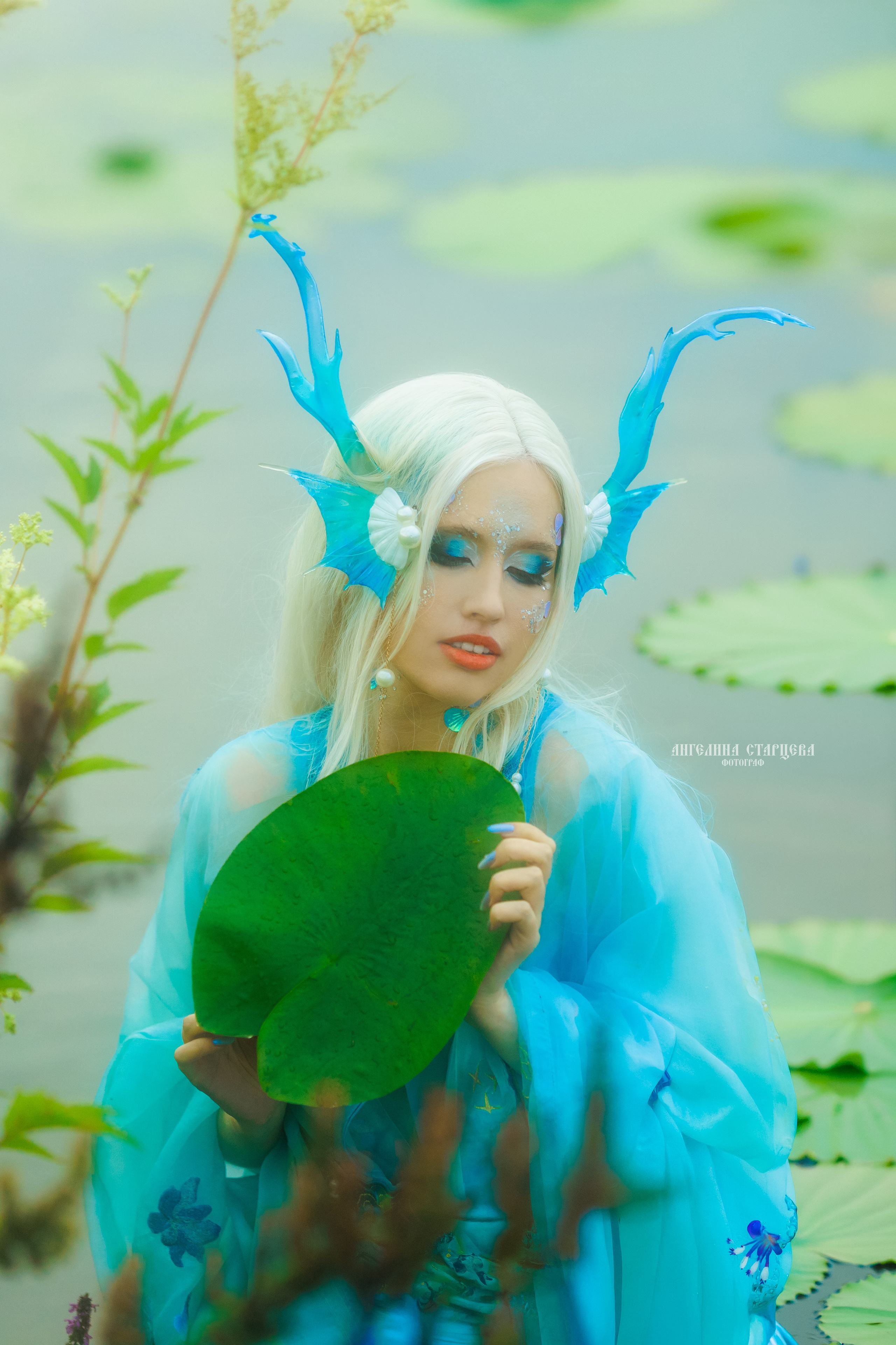 Невеста водного дракона, 水龙的新娘. Фотосессия в русском стиле в Москве | Ангелина Старцева | Русские сказки|Фотосессия в китайском, Азиатском стиле|Винтажная фотосессия в МО