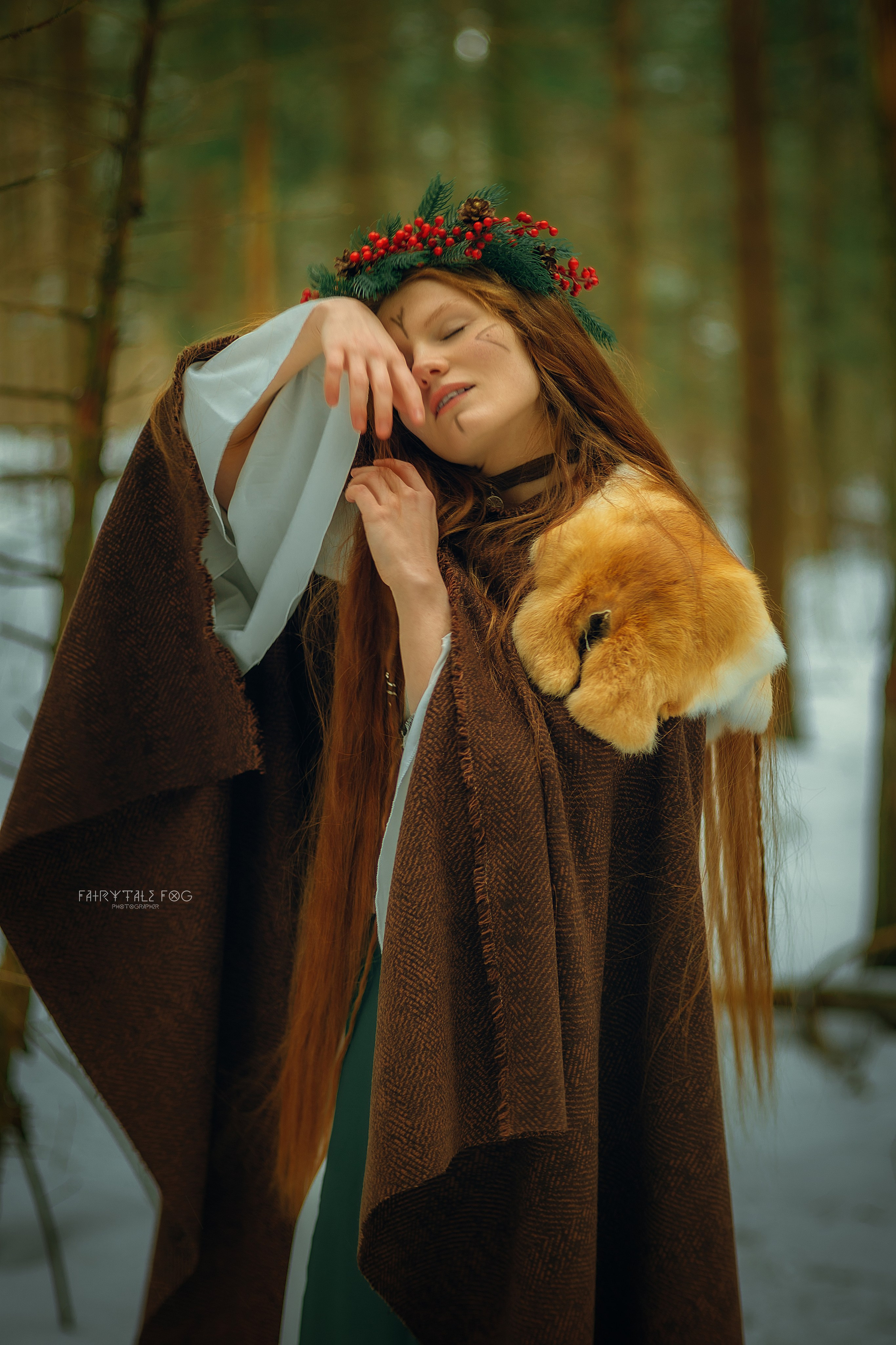 фотосессия в стиле викинг