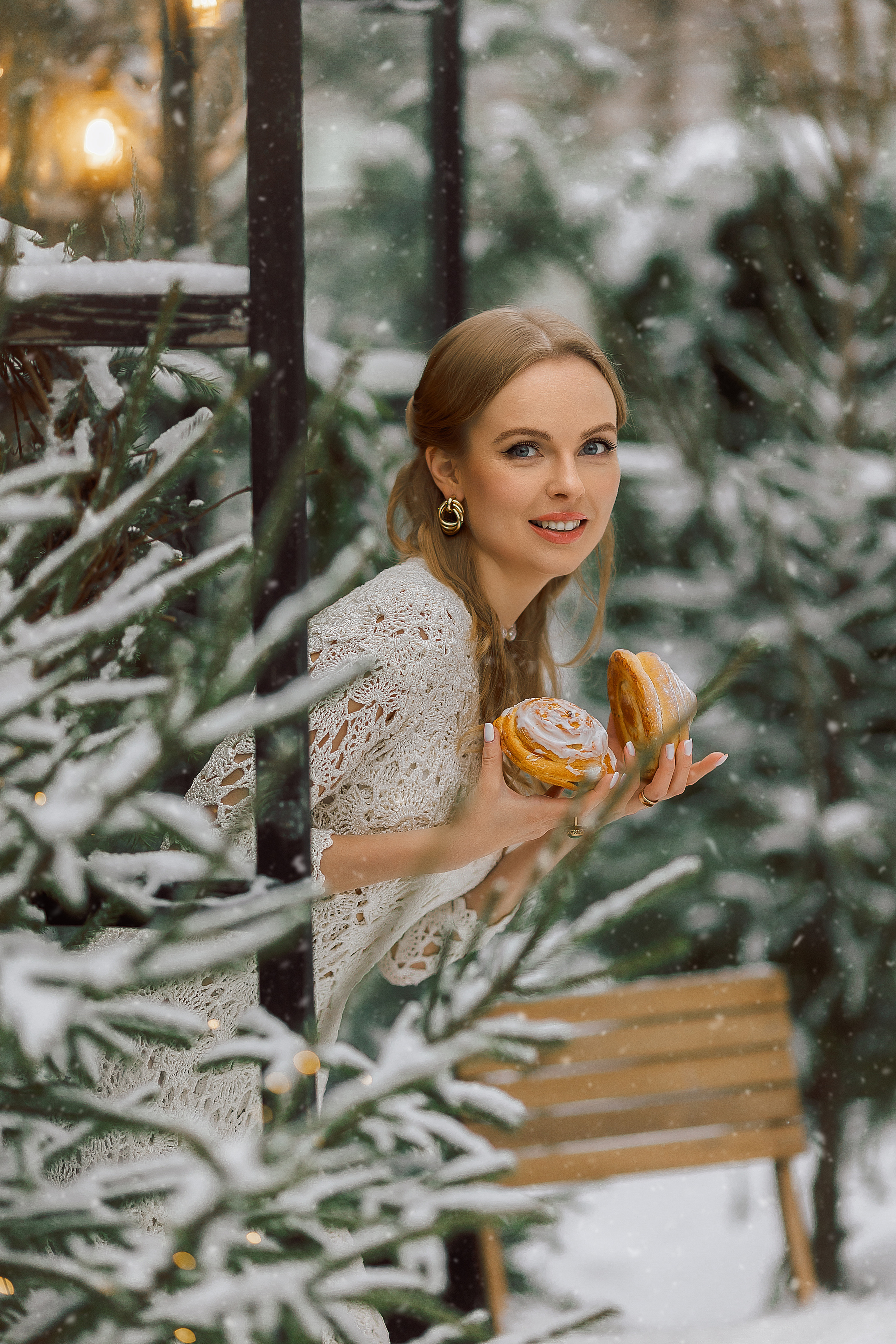 рождественская сказочная фотосессия