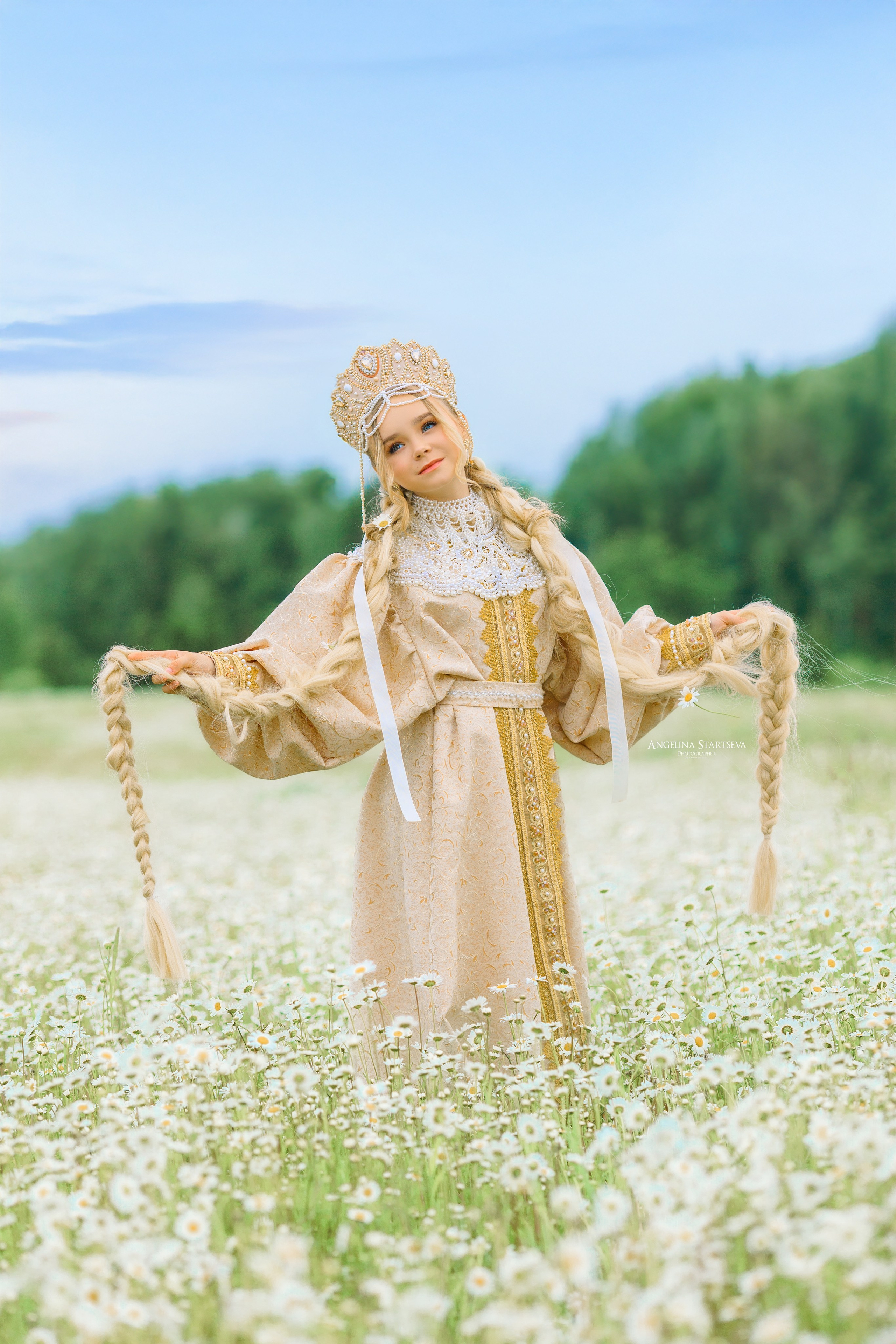 Анастасия- русская княжна. Сказочный фотограф в русском стиле в Москве Ангелина Старцева | Русский сказки|Фотосесессия в Азиатском стиле