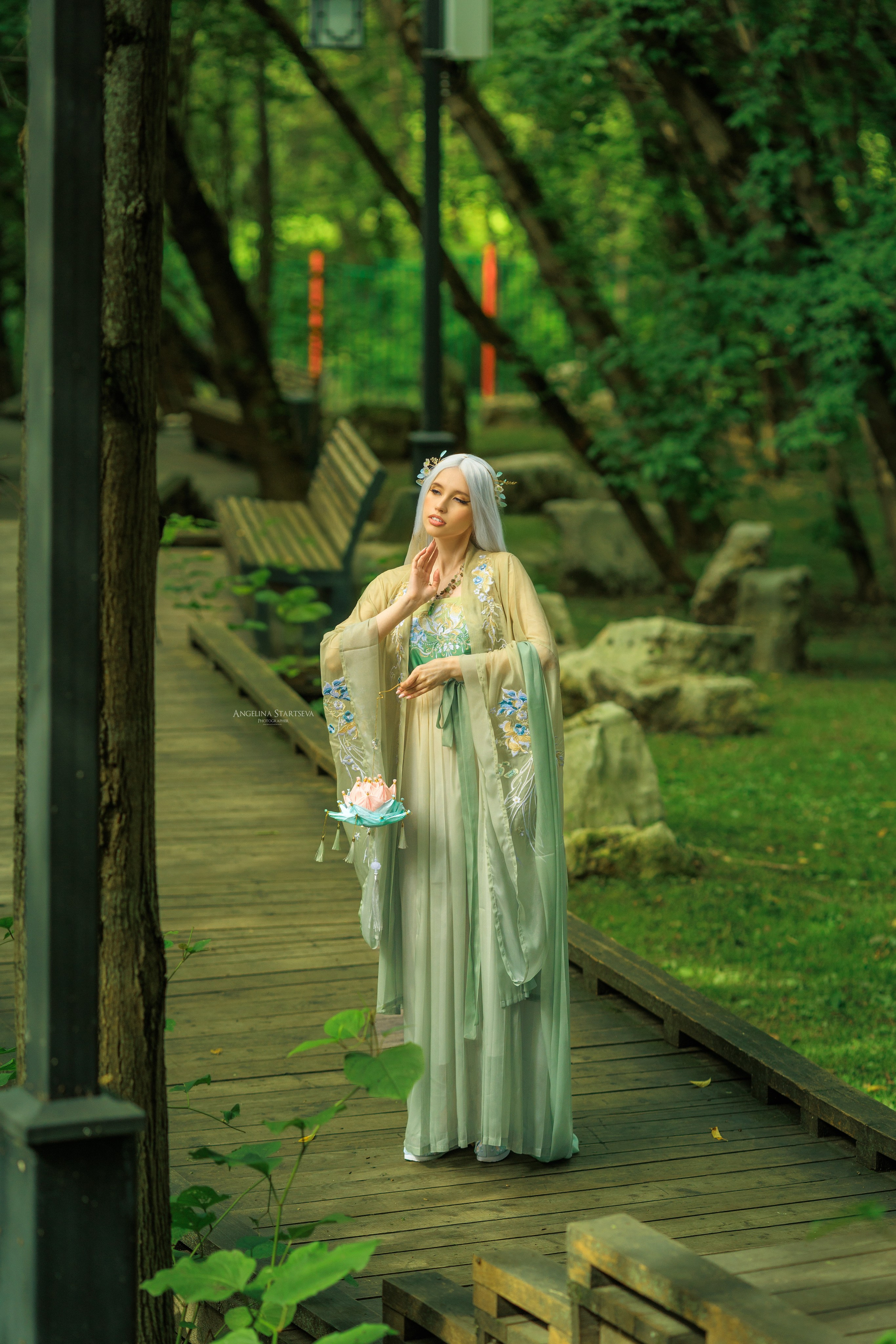 Небожительница, 天人. Сказочный фотограф в русском стиле в Москве Ангелина Старцева | Русский сказки|Фотосесессия в Азиатском стиле