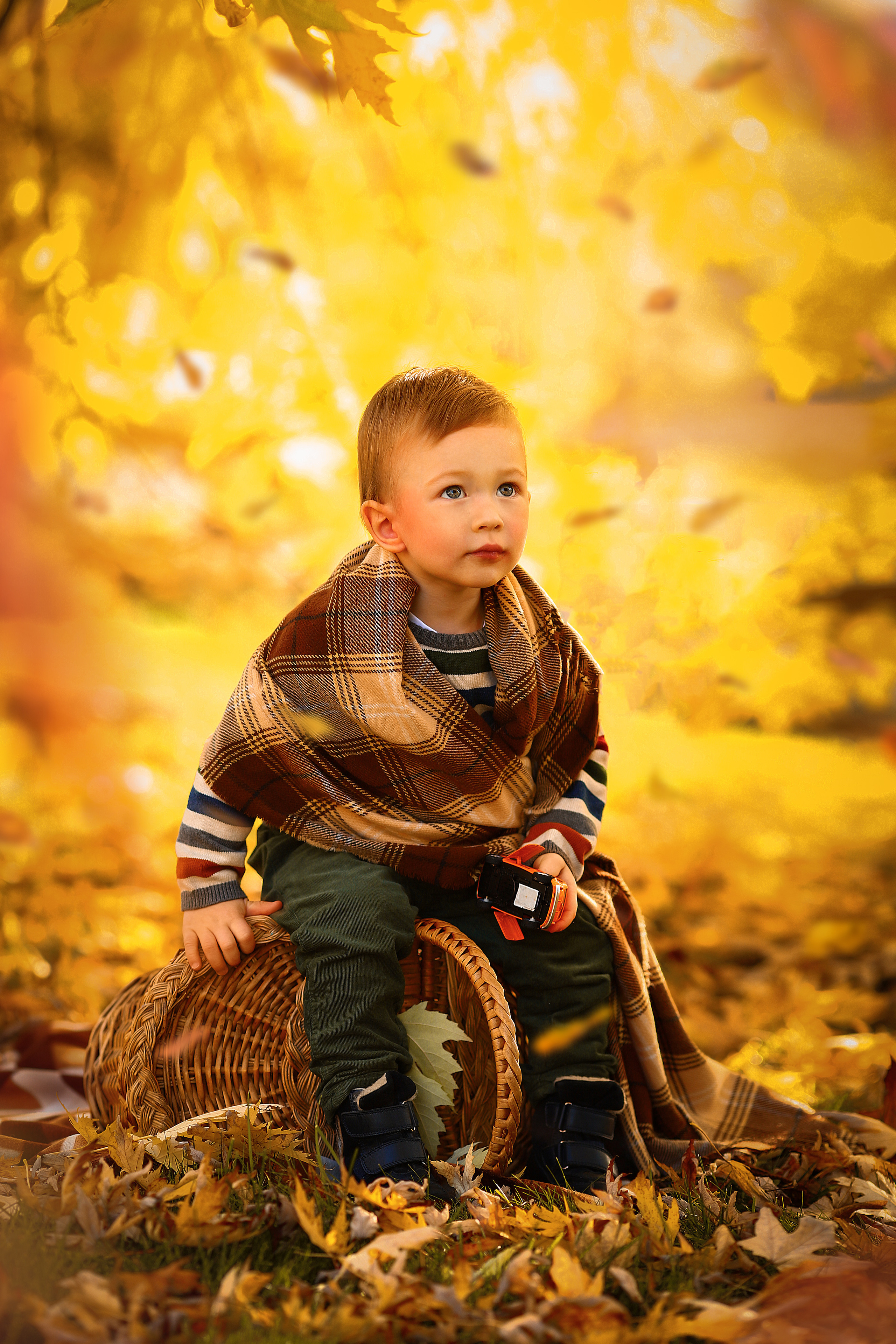 детская осенняя фотосессия в Москве