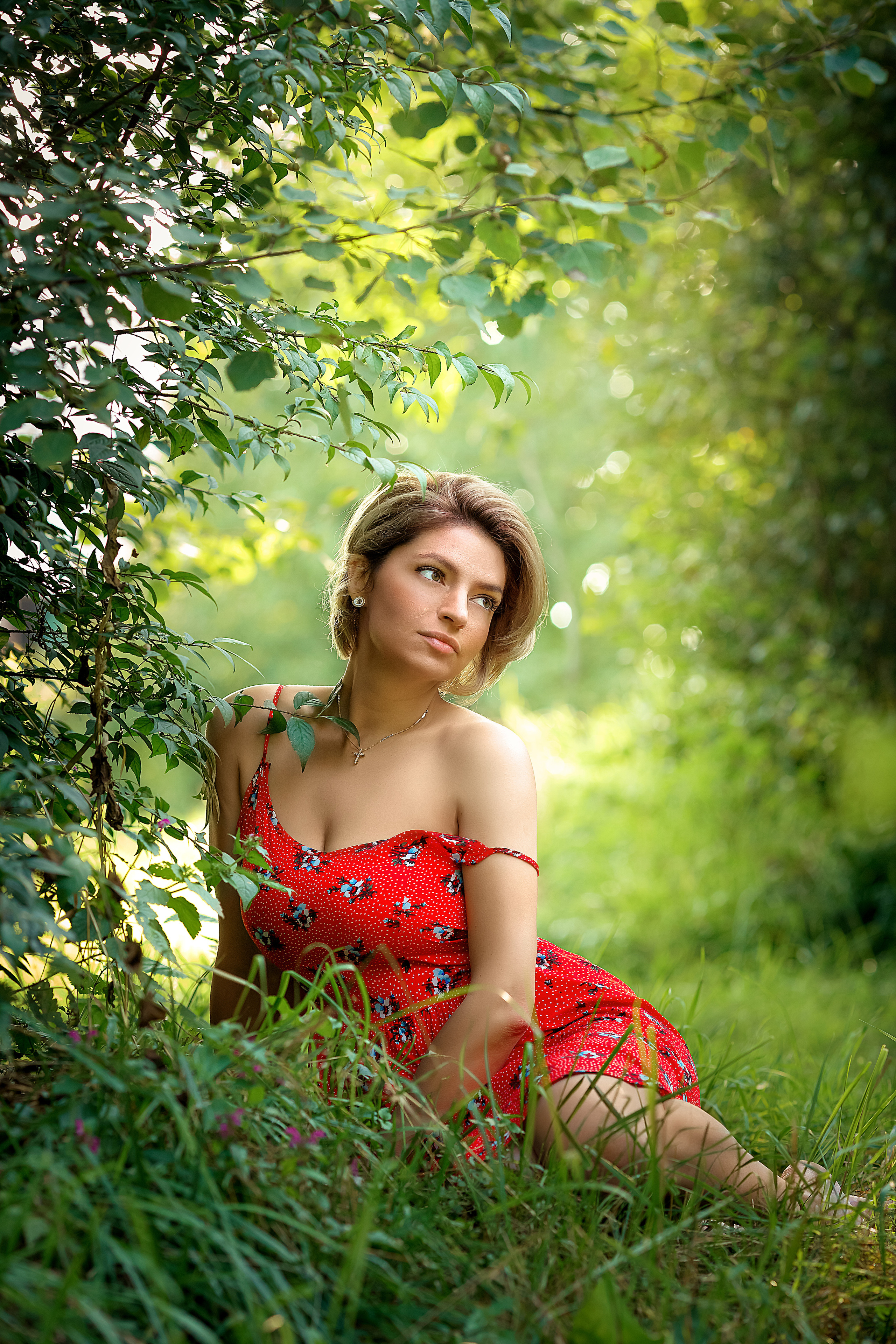 женский фото летом