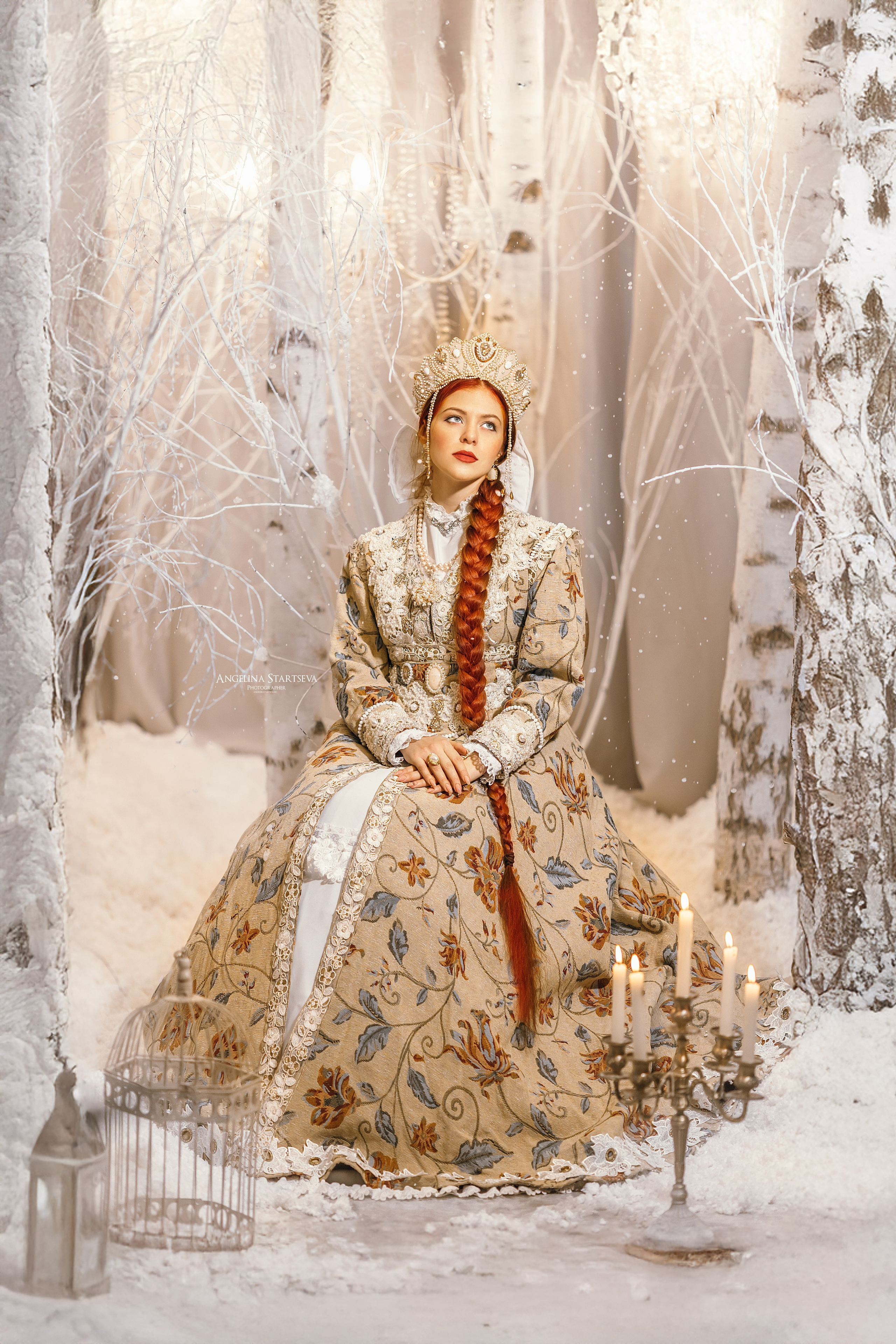 Анастасия- русская княжна. Сказочный фотограф в русском стиле в Москве Ангелина Старцева | Русский сказки|Фотосесессия в Азиатском стиле
