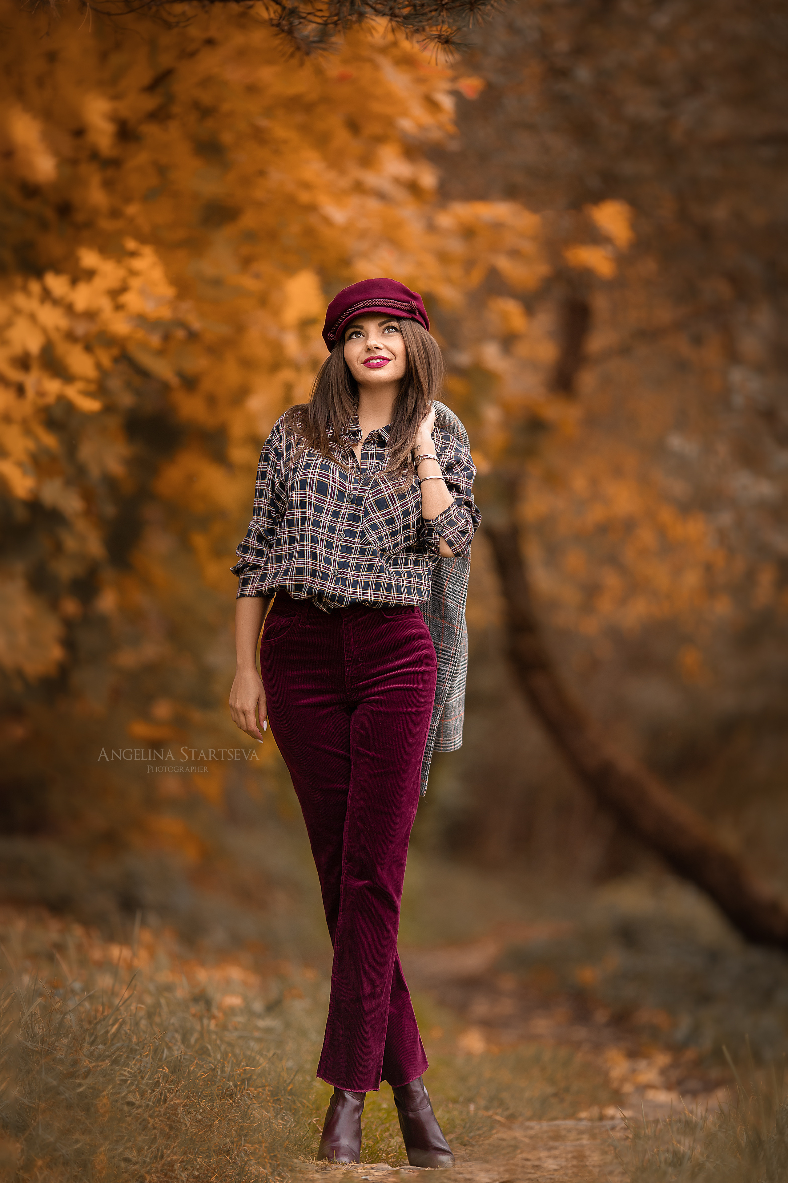 осенняя женская фотосессия Москва и МО
