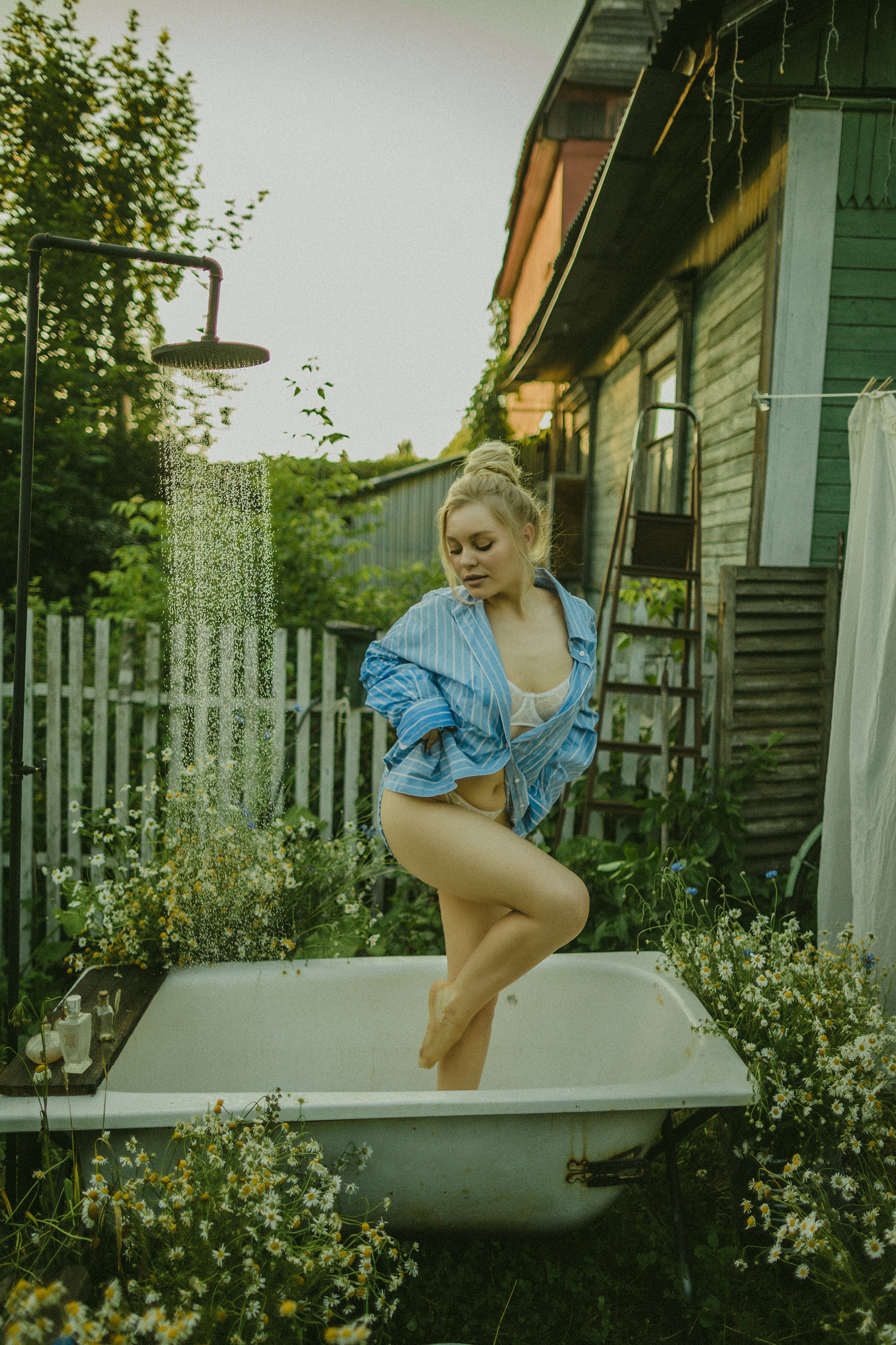 деревенская фотосессия в Москве 