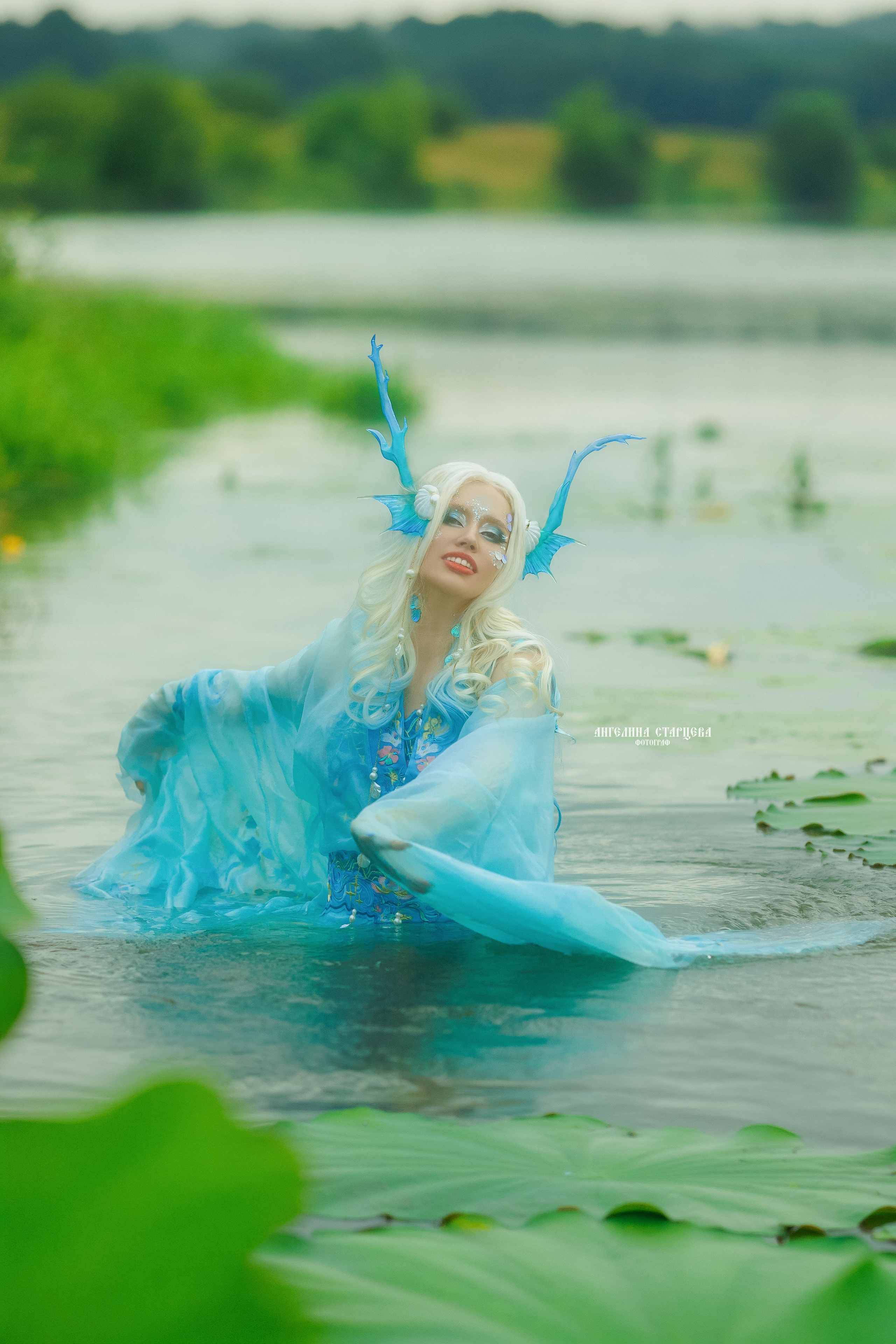 Невеста водного дракона, 水龙的新娘. Фотосессия в русском стиле в Москве | Ангелина Старцева | Русские сказки|Фотосессия в китайском, Азиатском стиле|Винтажная фотосессия в МО