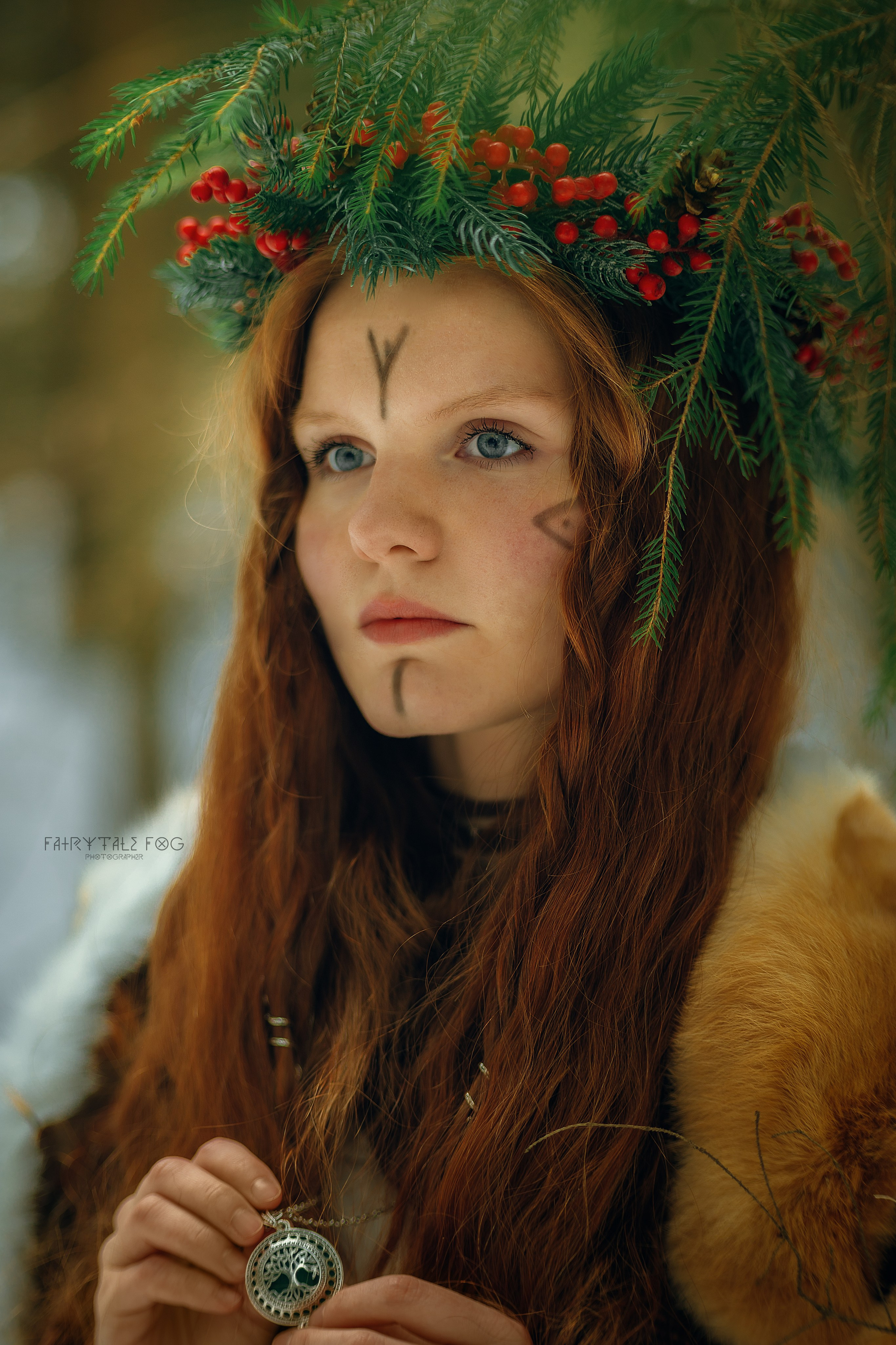 скандинавская ведьма фотосессия