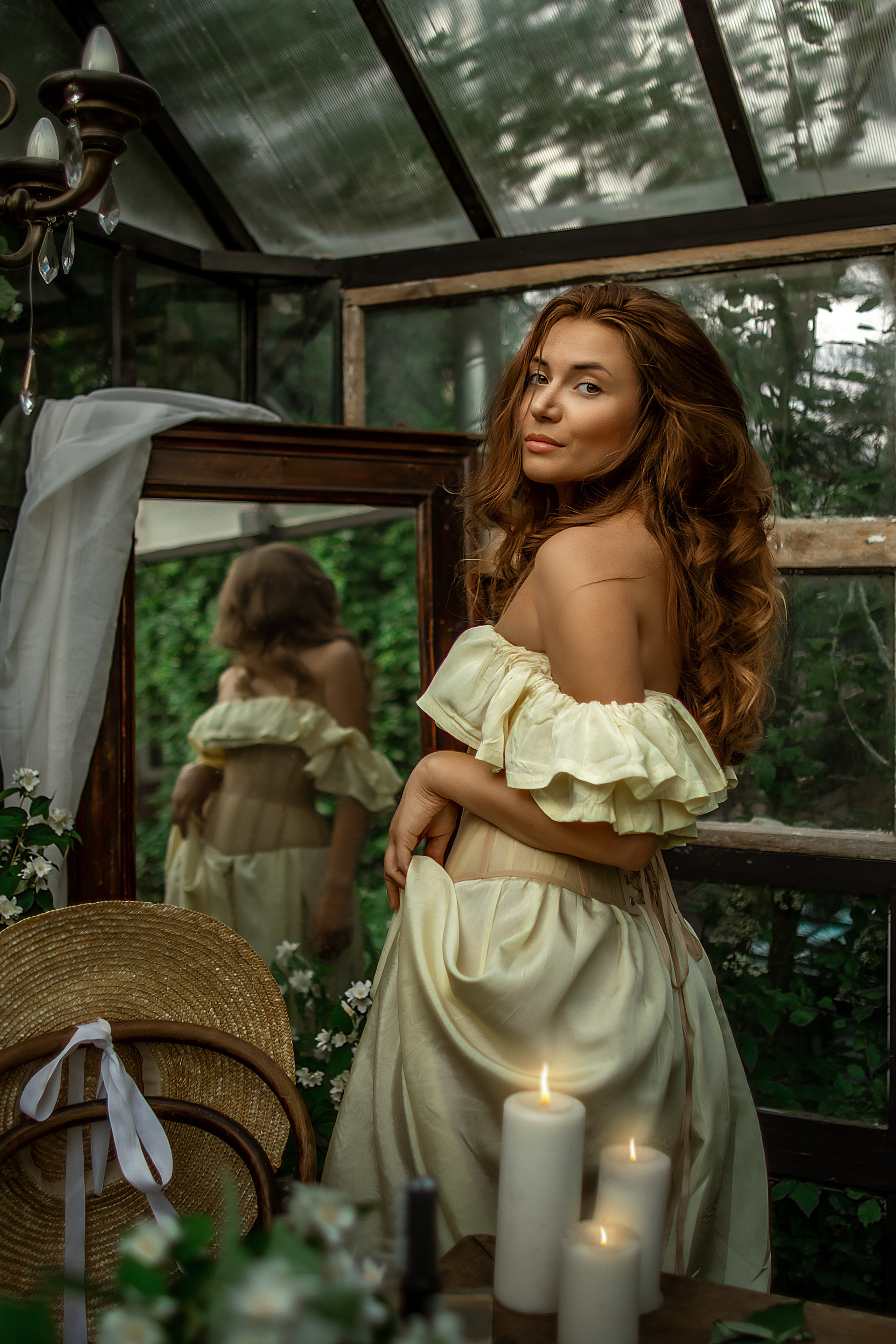 фотосессия в теплице  в Москве 