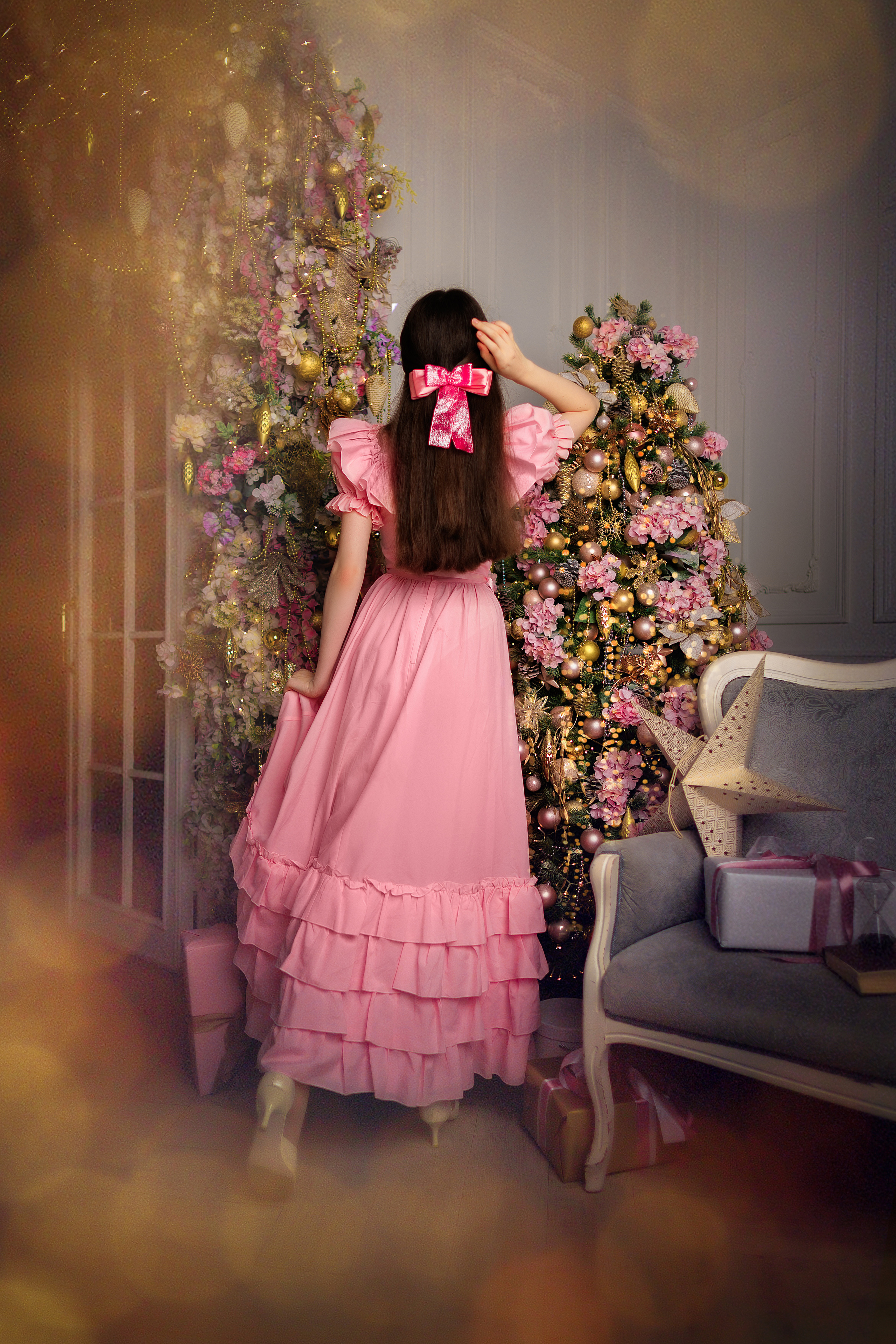 сказочная новогодняя фотосессия