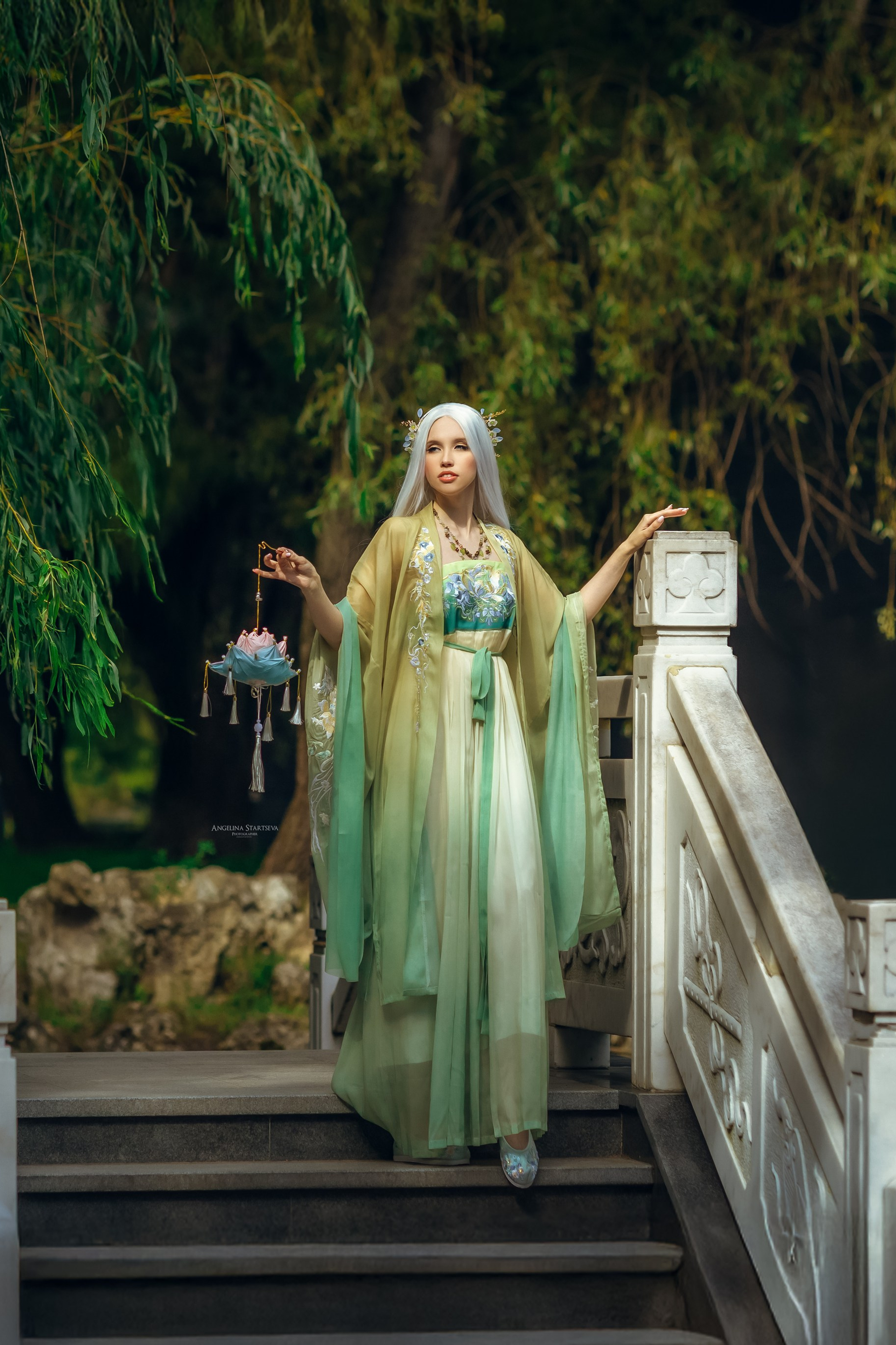 Небожительница, 天人. Сказочный фотограф в русском стиле в Москве Ангелина Старцева | Русский сказки|Фотосесессия в Азиатском стиле