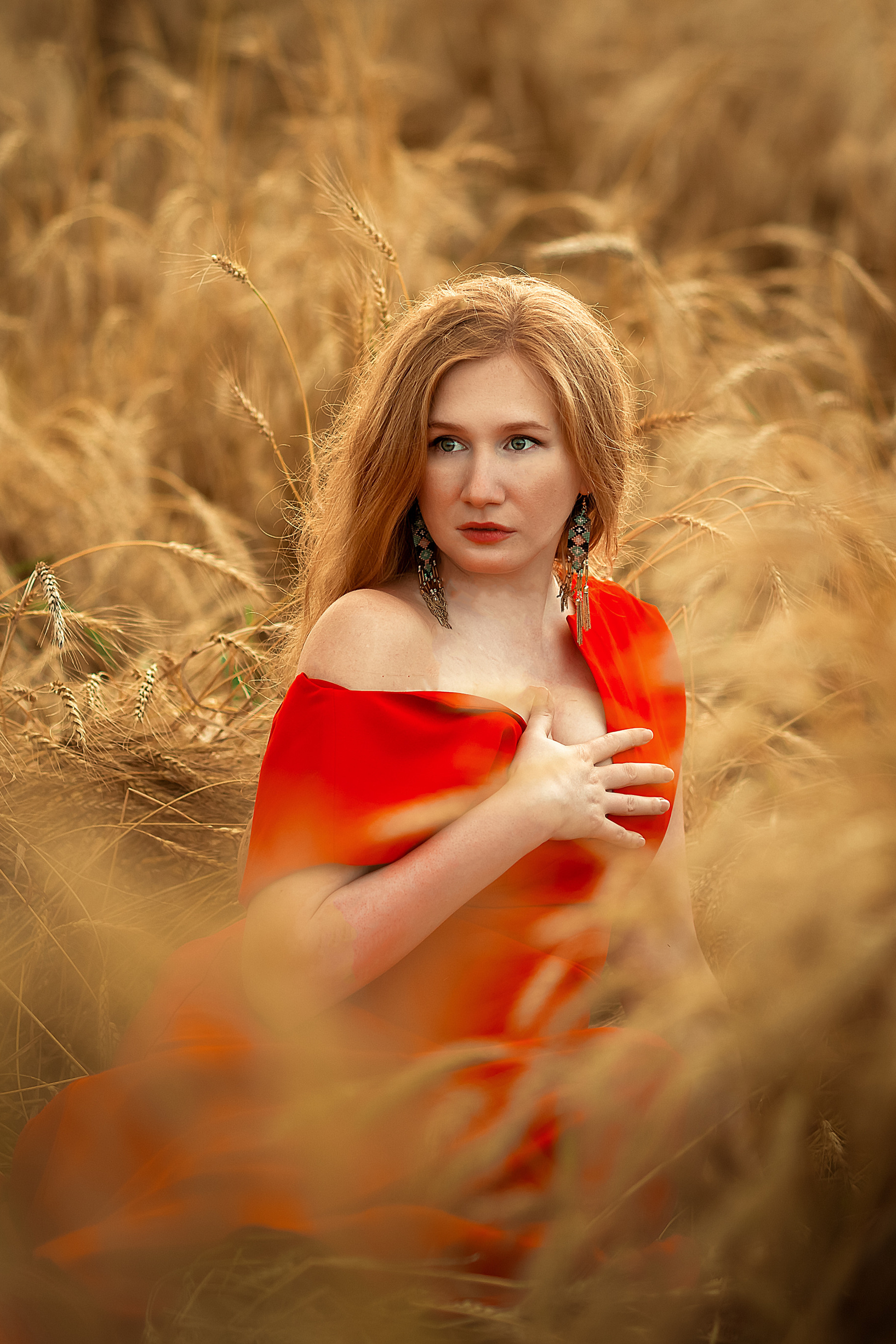 фотосессия в поле Москва и МО