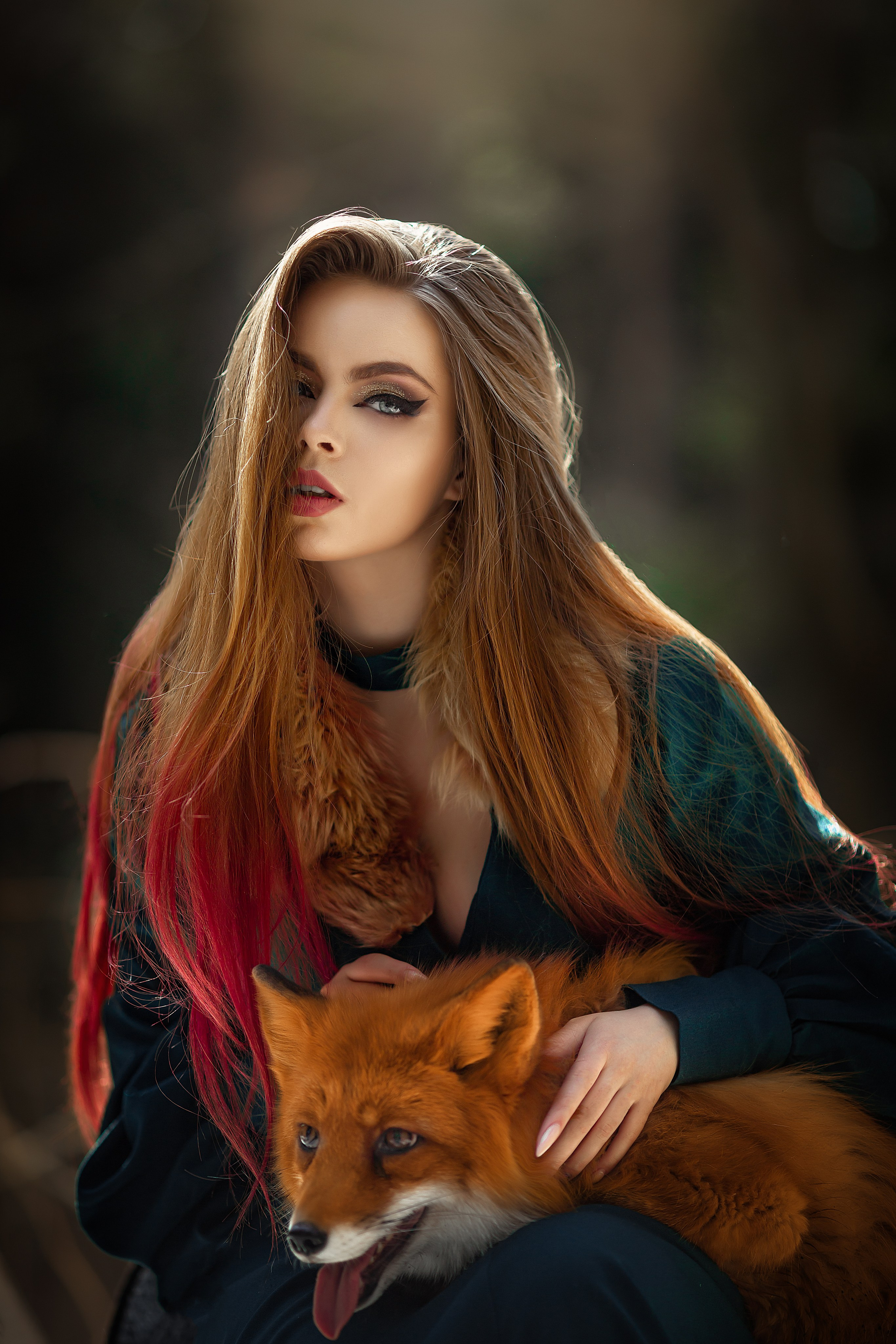 Фотосессии с животными. Сказочный фотограф в русском стиле в Москве Ангелина Старцева | Русский сказки|Фотосесессия в Азиатском стиле