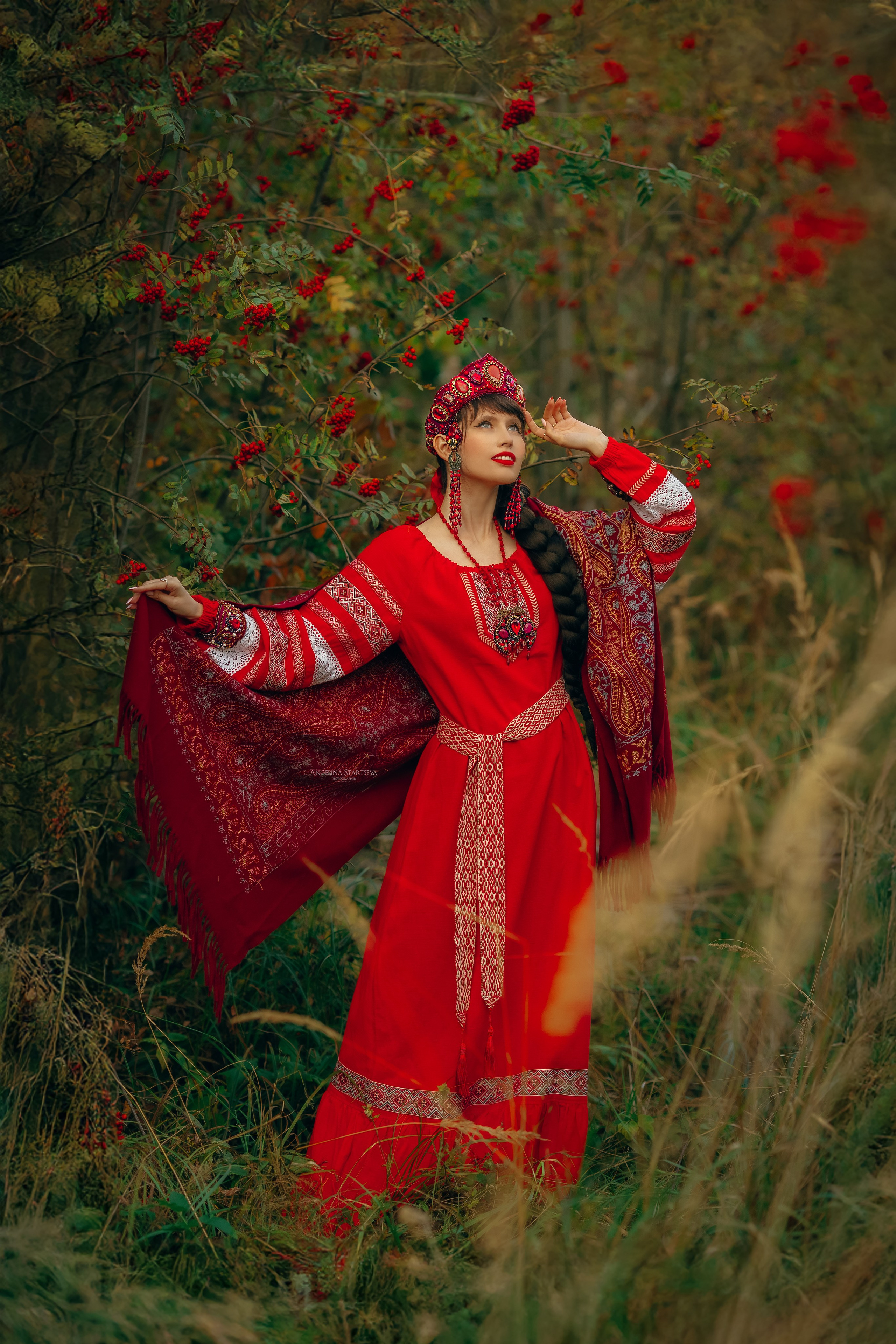 Русская красавица. Сказочный фотограф в русском стиле в Москве Ангелина Старцева | Русский сказки|Фотосесессия в Азиатском стиле