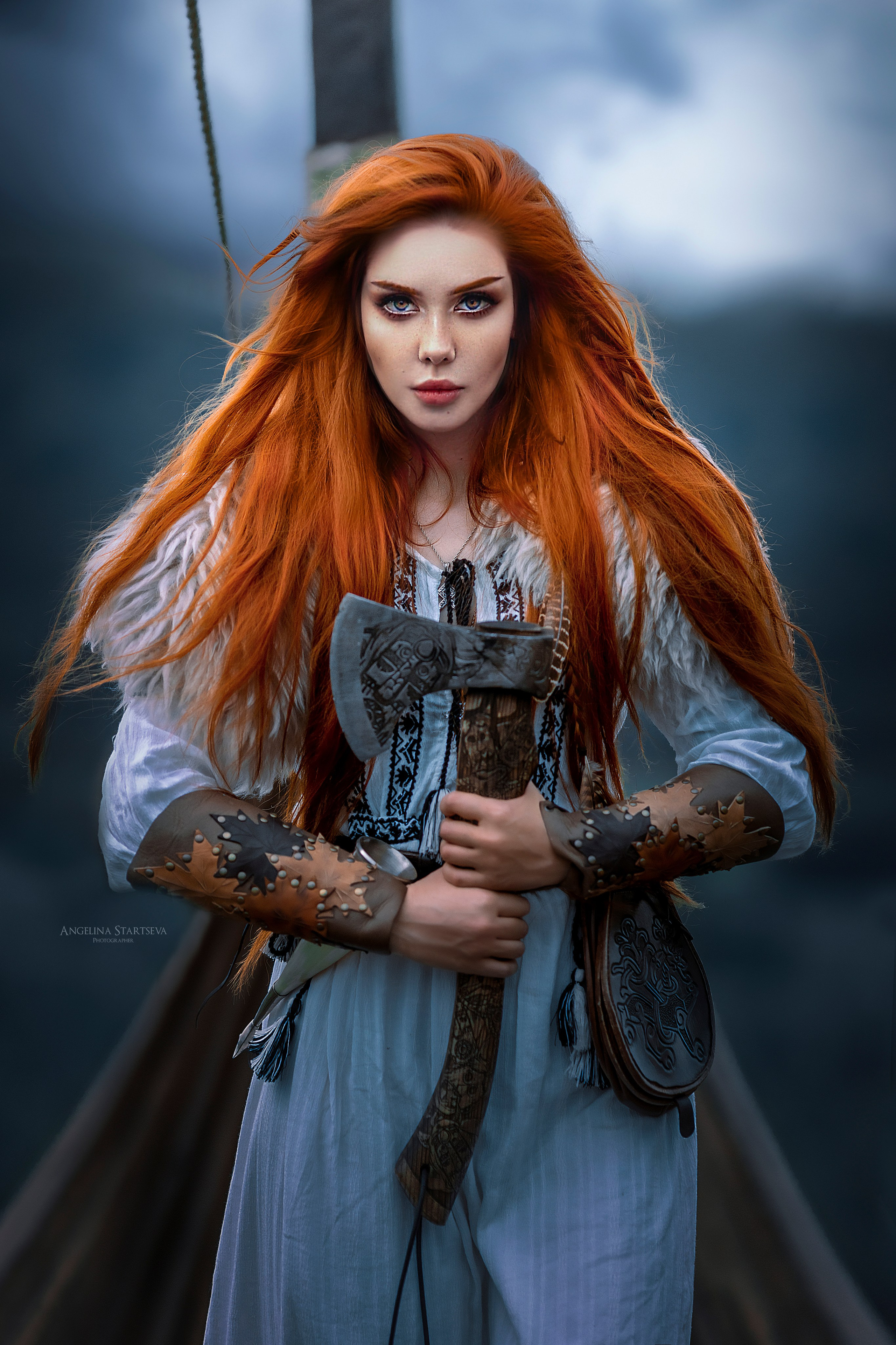 фотосессия в стиле Викингов