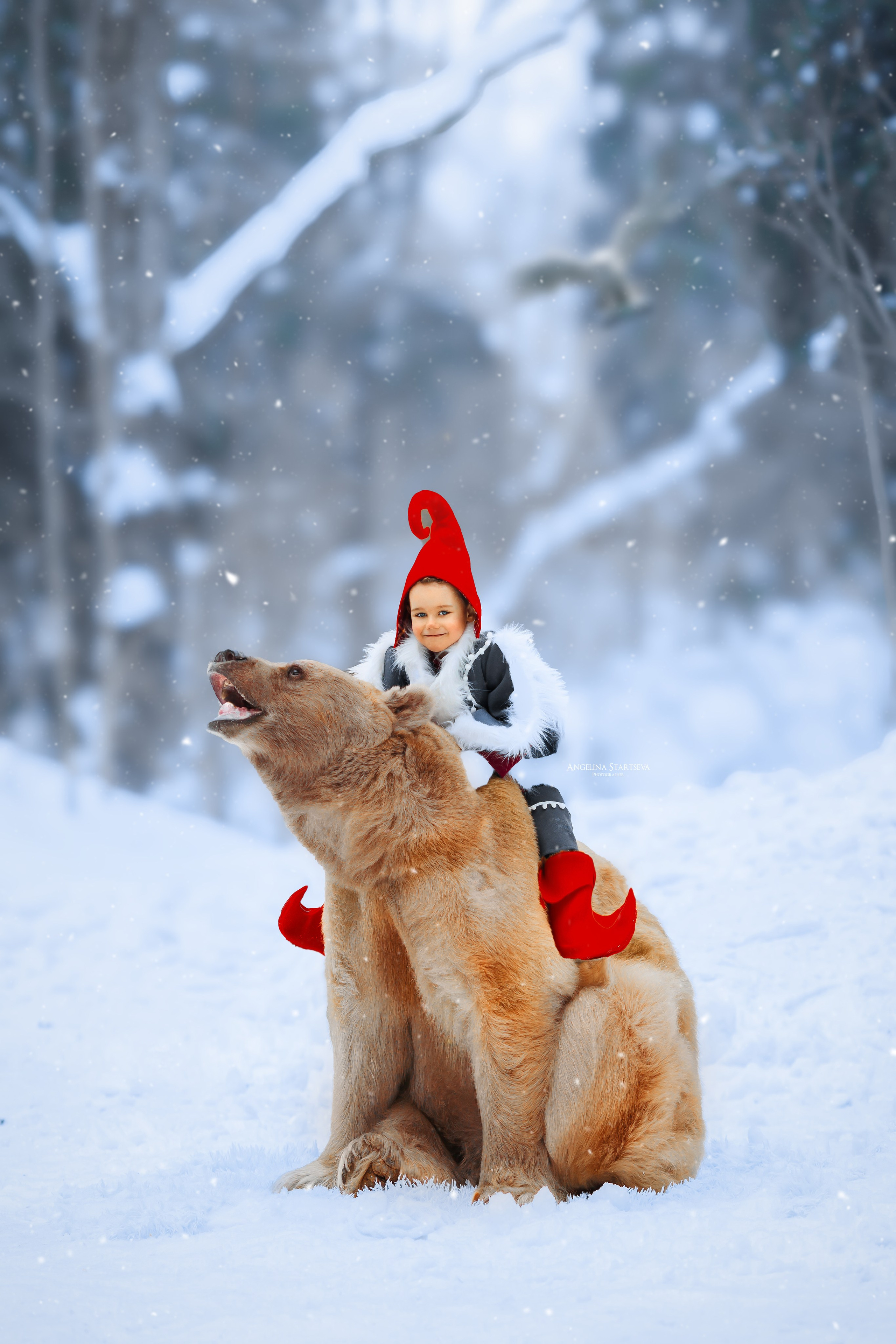 Фотосессии с животными. Сказочный фотограф в русском стиле в Москве Ангелина Старцева | Русский сказки|Фотосесессия в Азиатском стиле