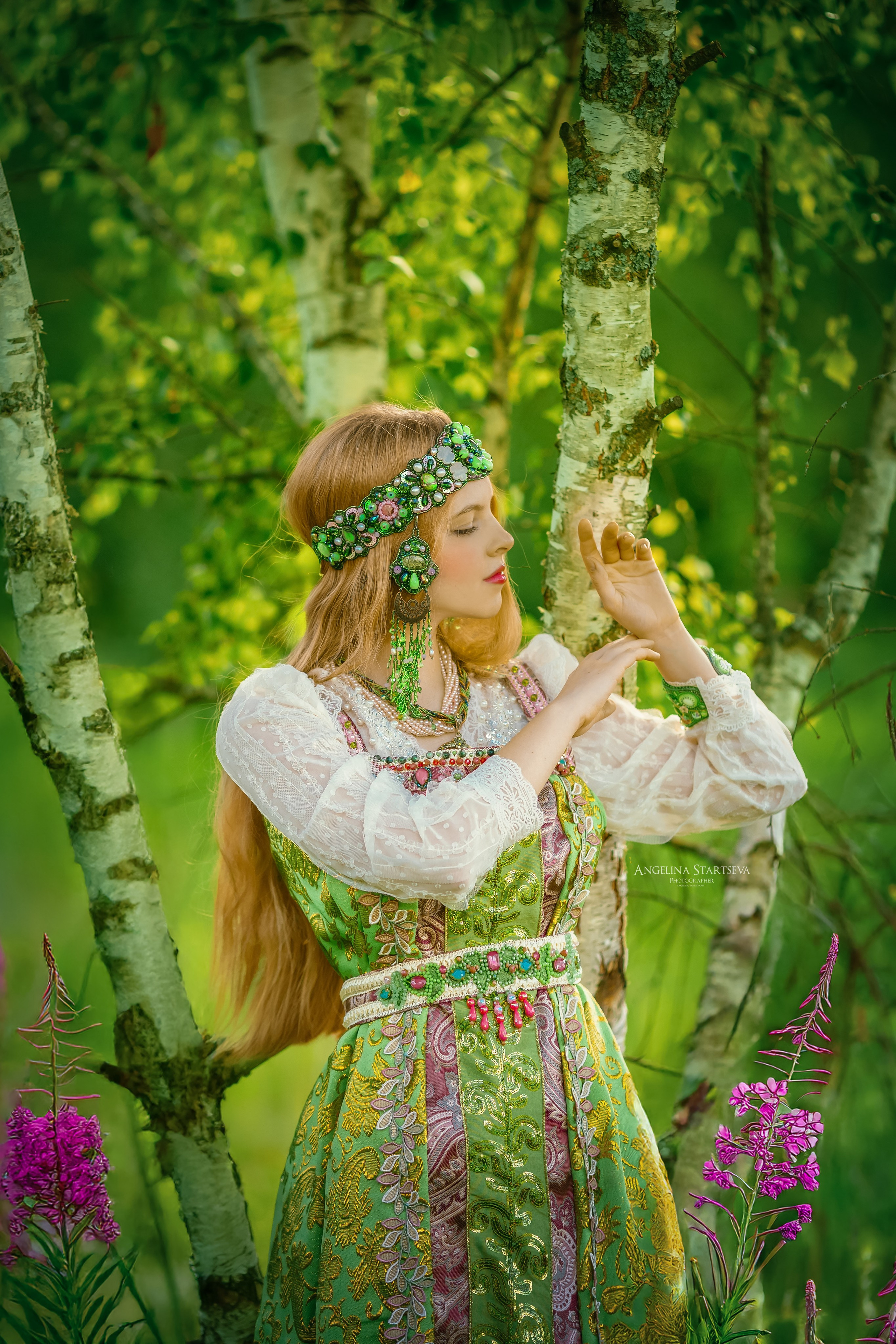 Богиня Жива фото, фотосессия славянской богини , Жива, славянская фотосессия