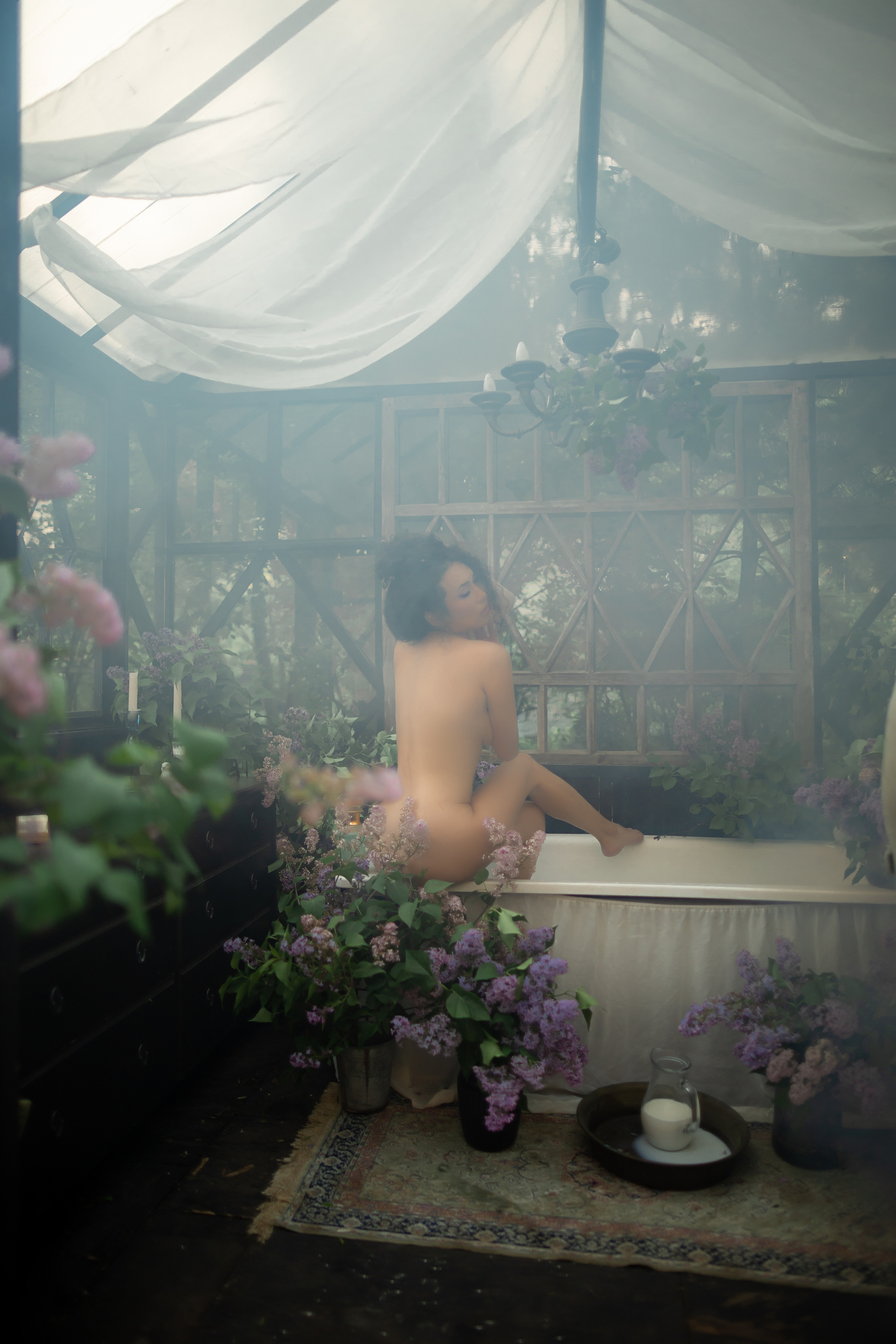 водная ню фотосессия