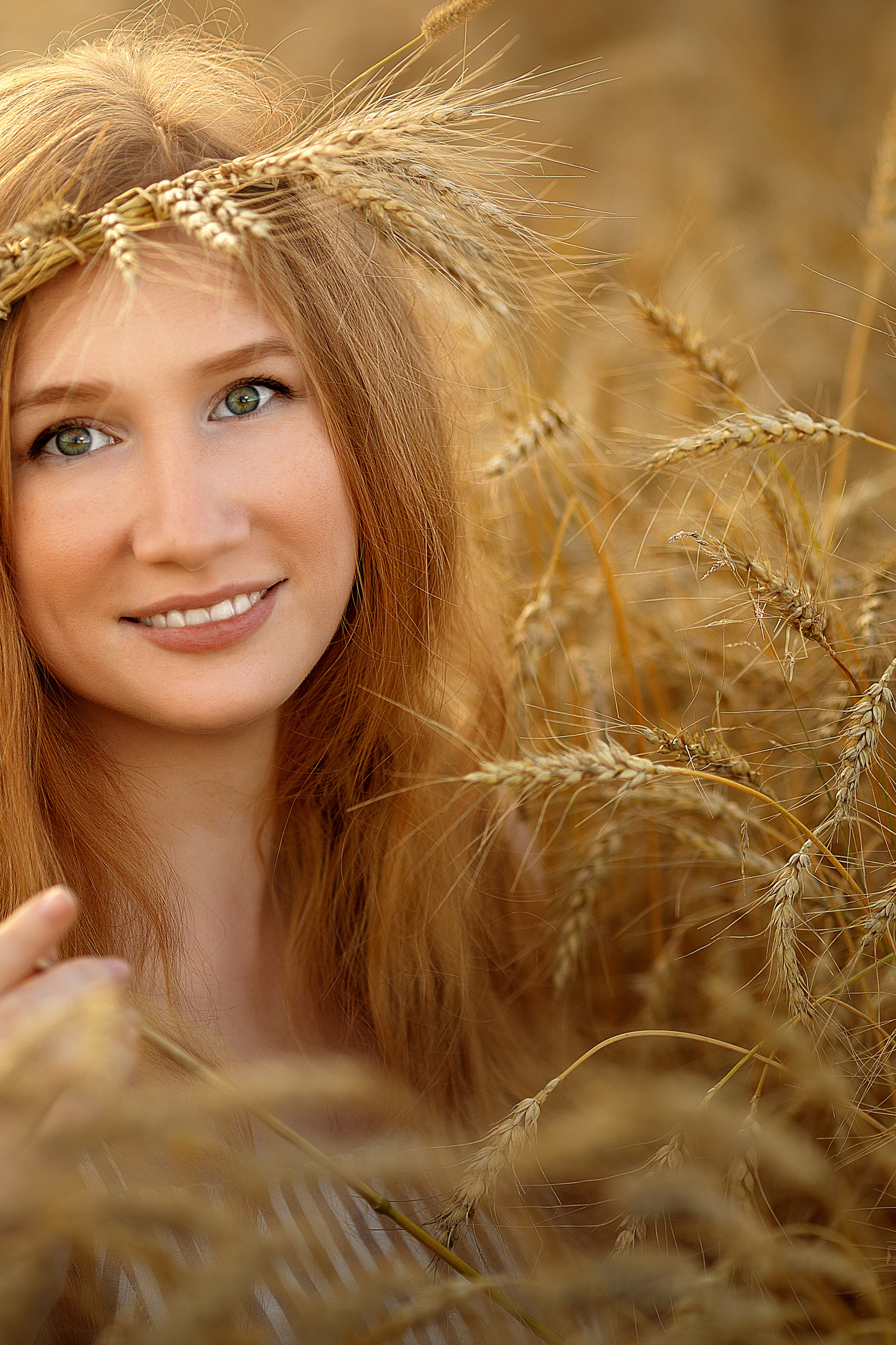 фотосессия в поле  пшеницы Москва и МО