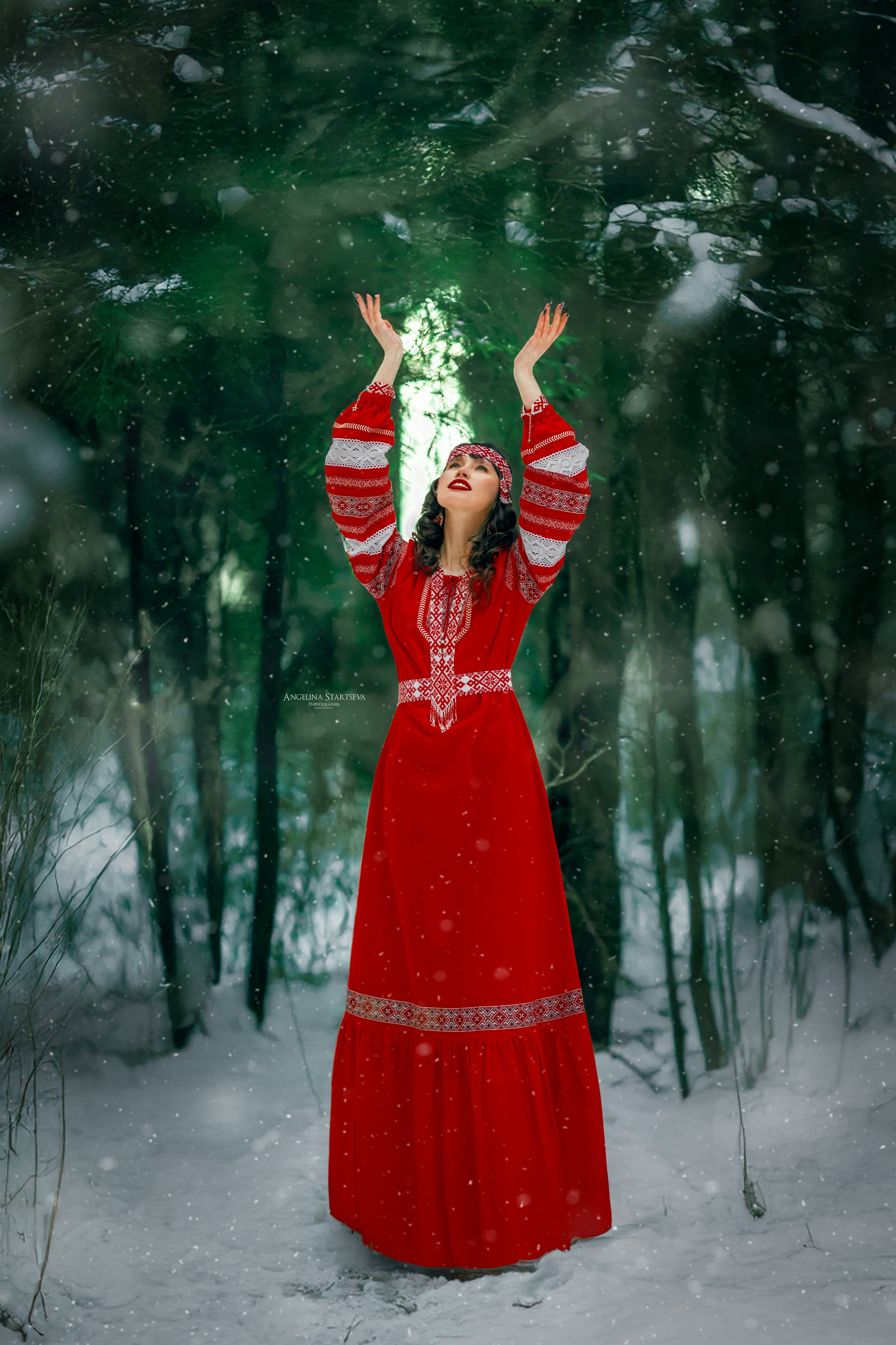 Славянка. Сказочный фотограф в русском стиле в Москве Ангелина Старцева | Русский сказки|Фотосесессия в Азиатском стиле