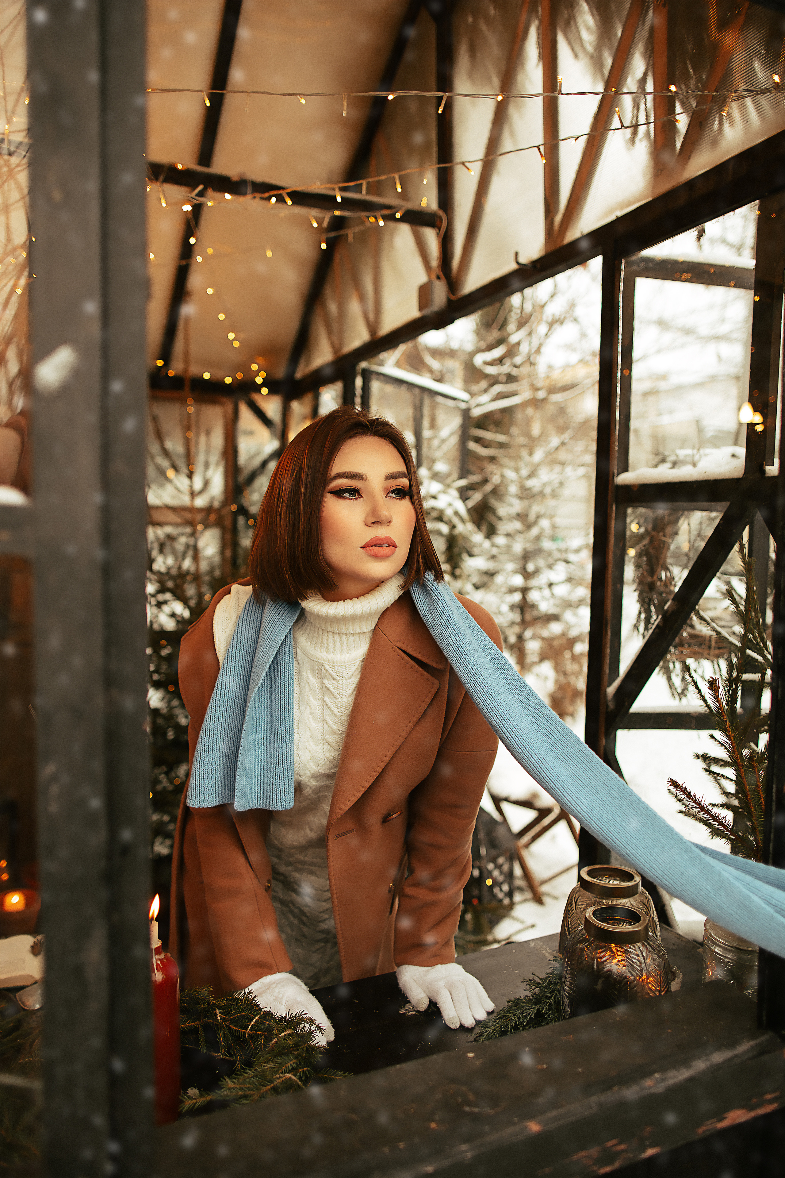 зимняя фотосессия в Москве