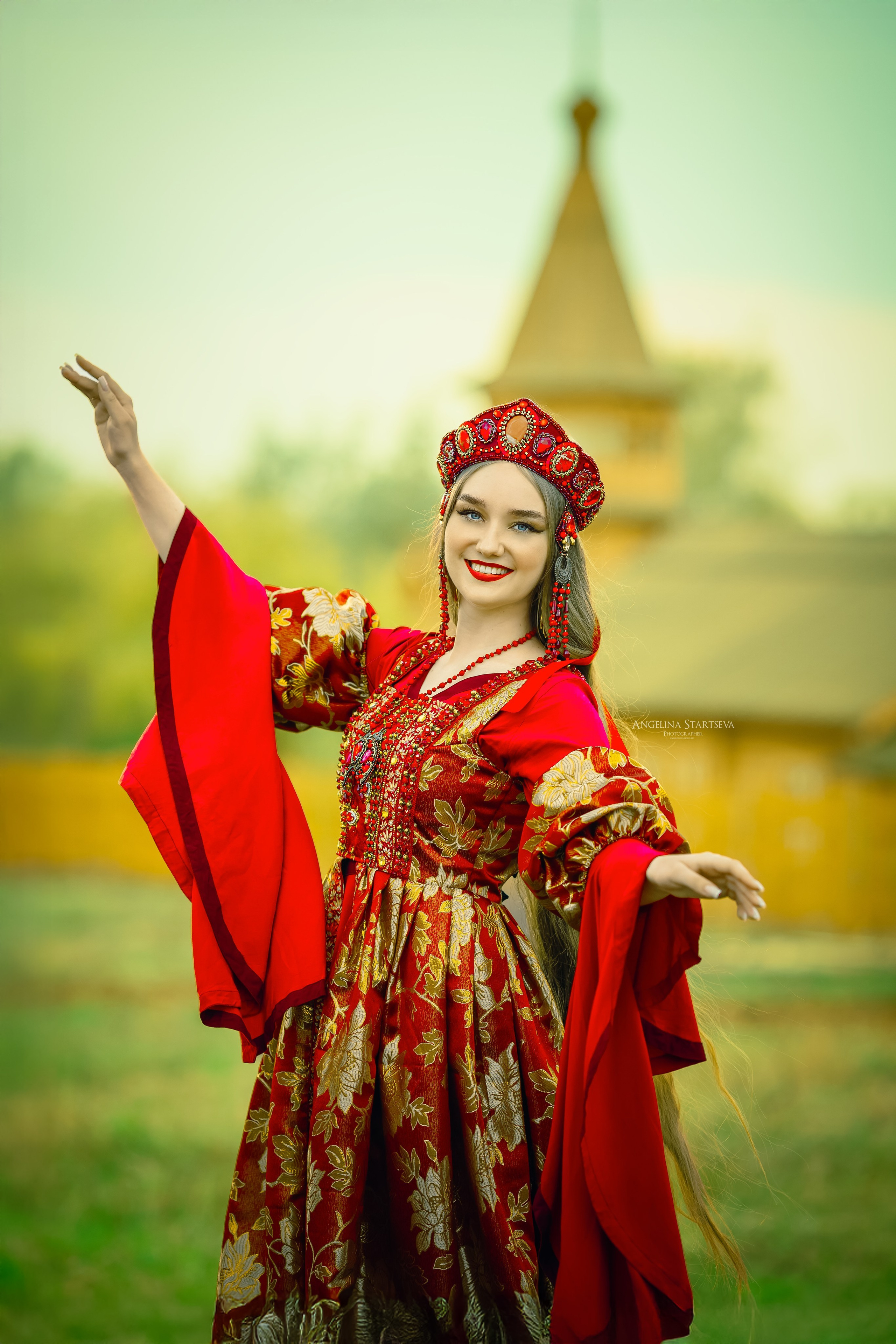 Леля. Сказочный фотограф в русском стиле в Москве Ангелина Старцева | Русский сказки|Фотосесессия в Азиатском стиле