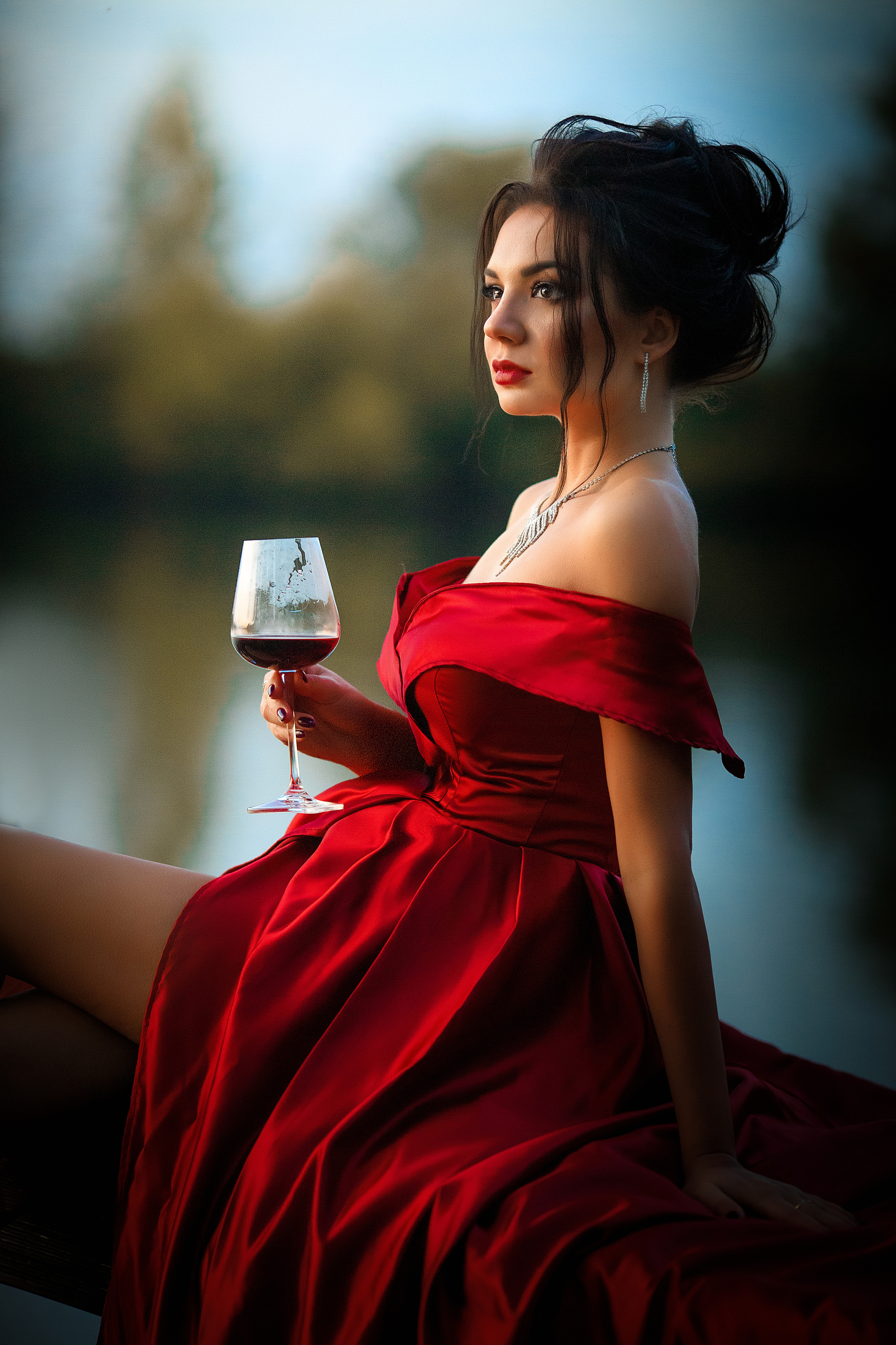 пикник у озера фотосессия Москва и МО