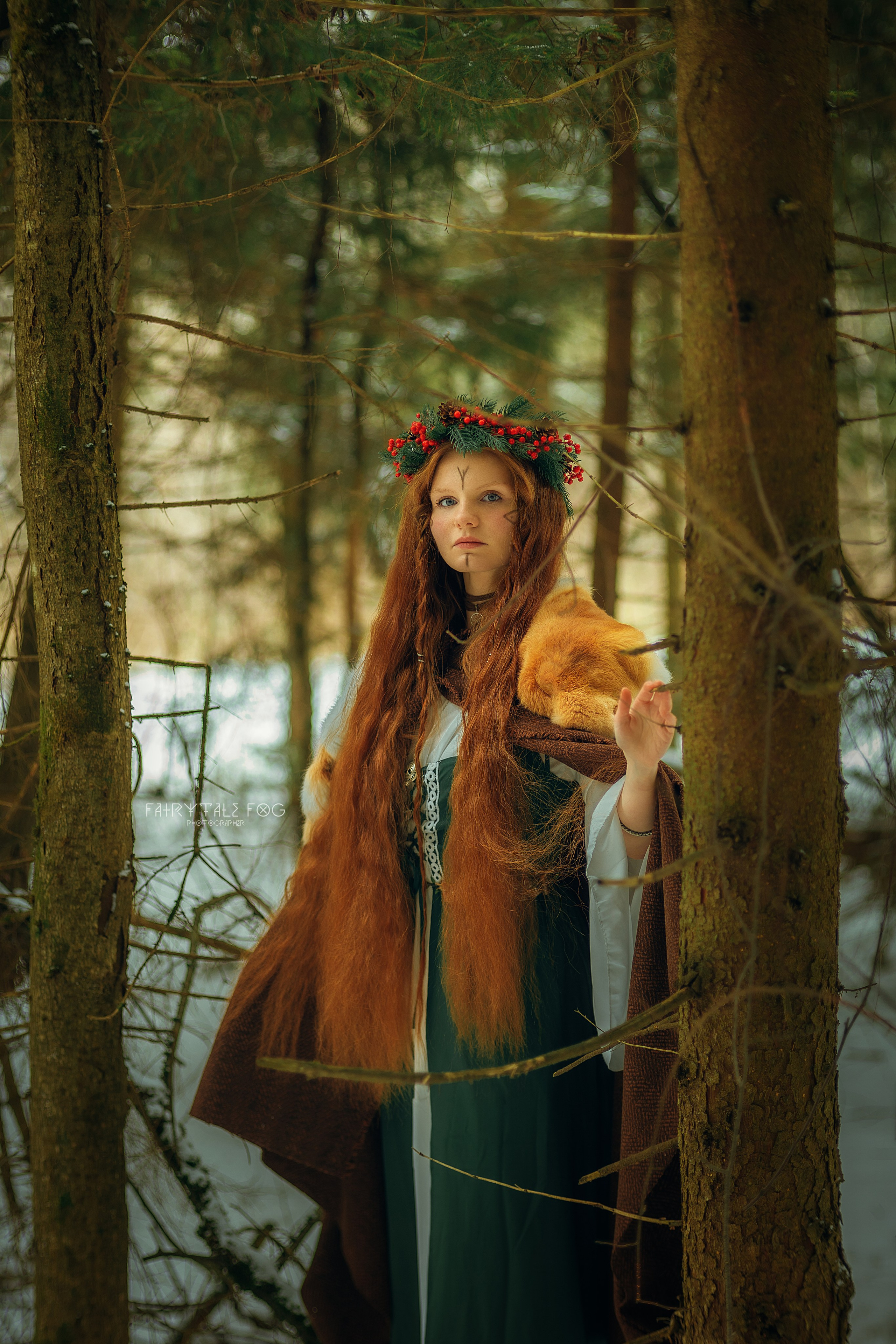 ведьма викингов фотосессия