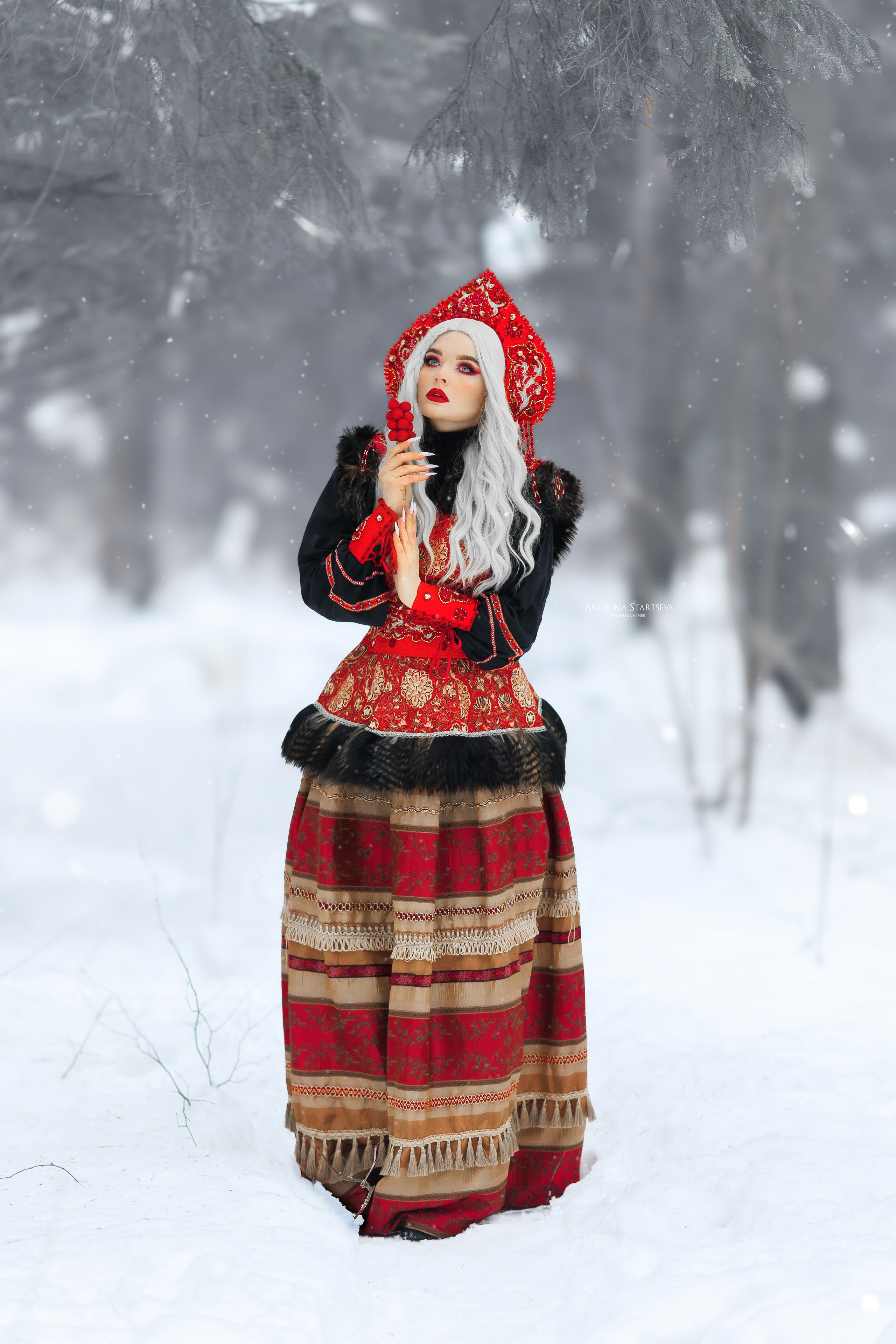 Горицвет. Сказочный фотограф в русском стиле в Москве Ангелина Старцева | Русский сказки|Фотосесессия в Азиатском стиле
