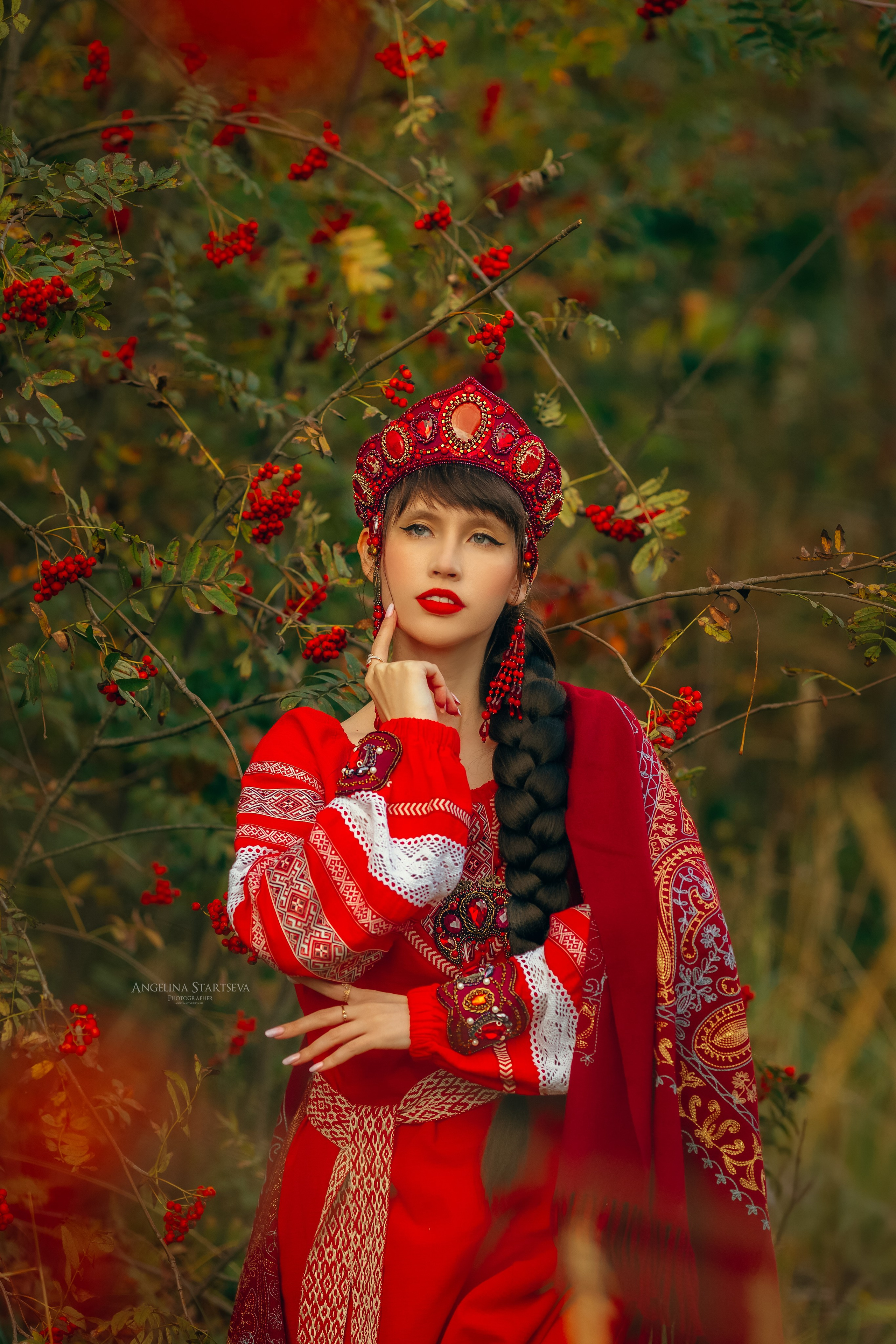 Русская красавица. Сказочный фотограф в русском стиле в Москве Ангелина Старцева | Русский сказки|Фотосесессия в Азиатском стиле