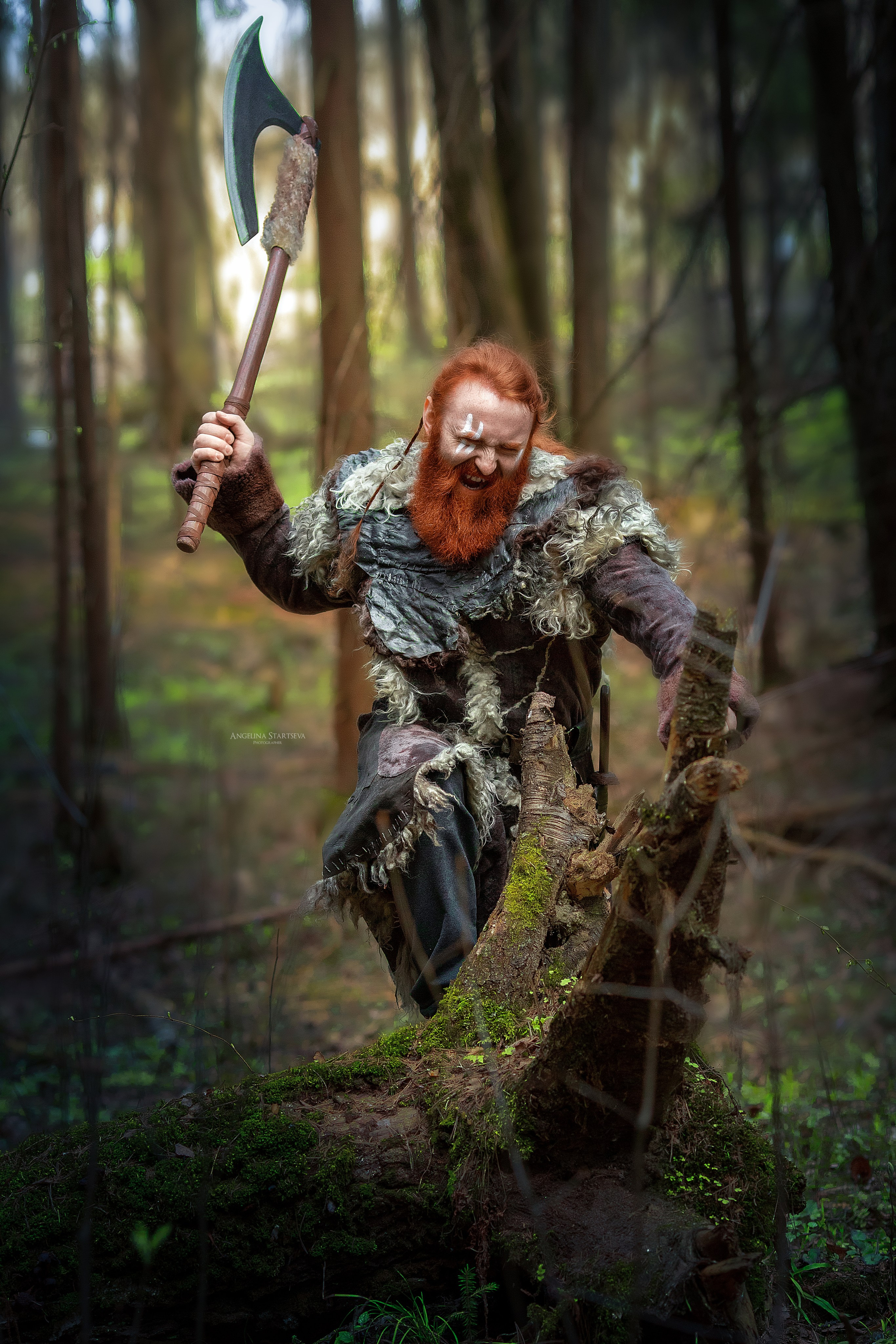 викинг мужчина фотосессия