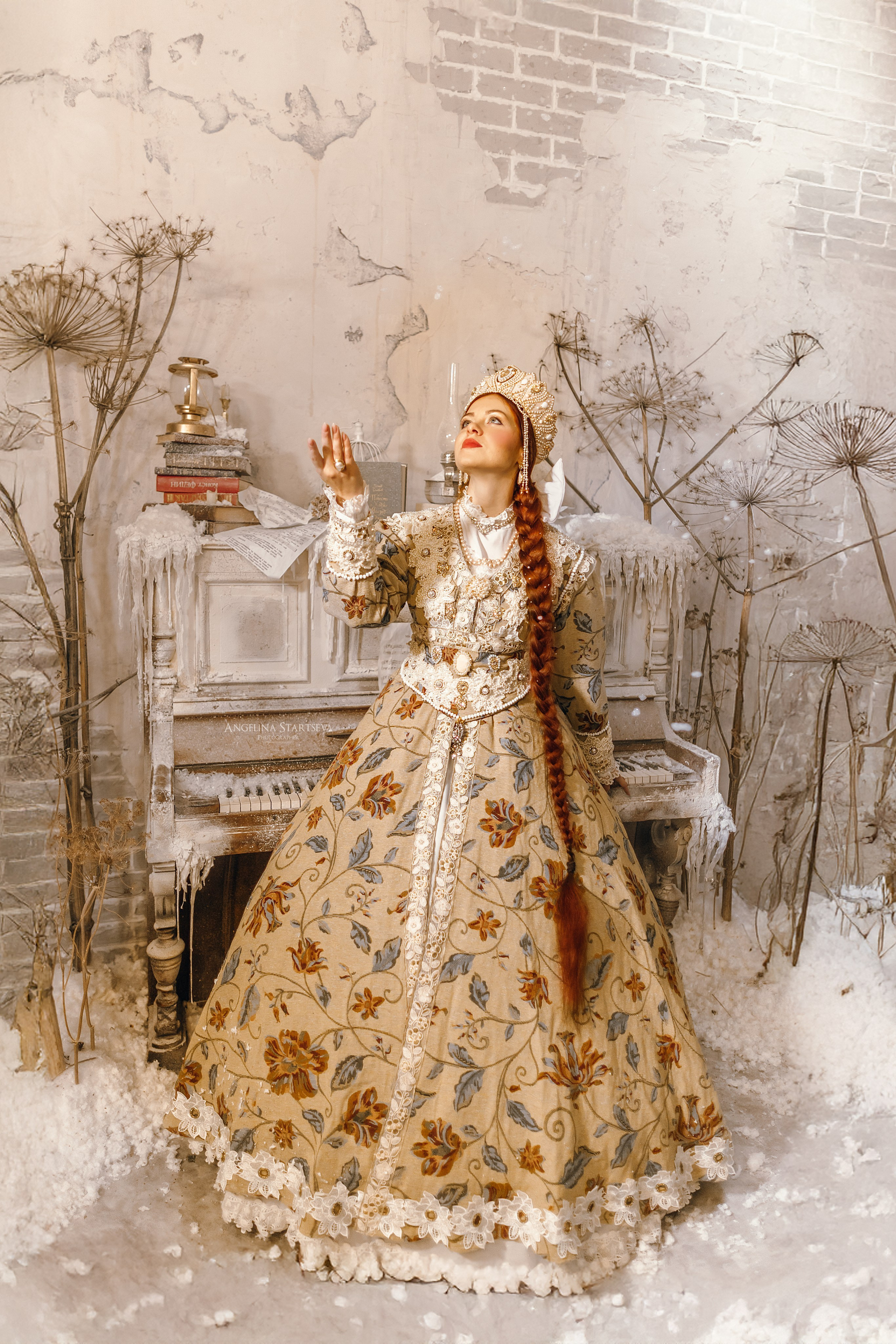 Анастасия- русская княжна. Сказочный фотограф в русском стиле в Москве Ангелина Старцева | Русский сказки|Фотосесессия в Азиатском стиле
