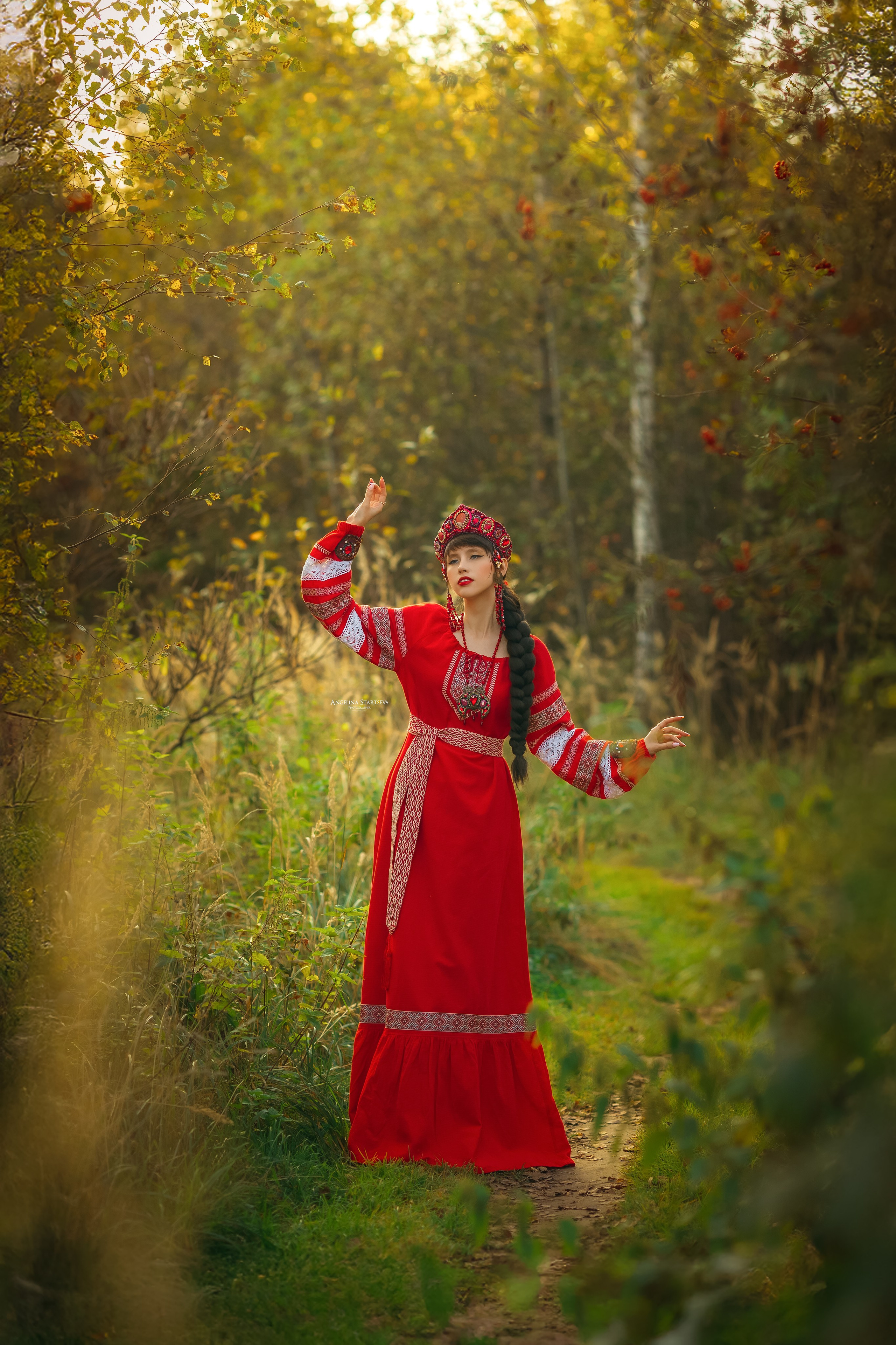 Русская красавица. Сказочный фотограф в русском стиле в Москве Ангелина Старцева | Русский сказки|Фотосесессия в Азиатском стиле