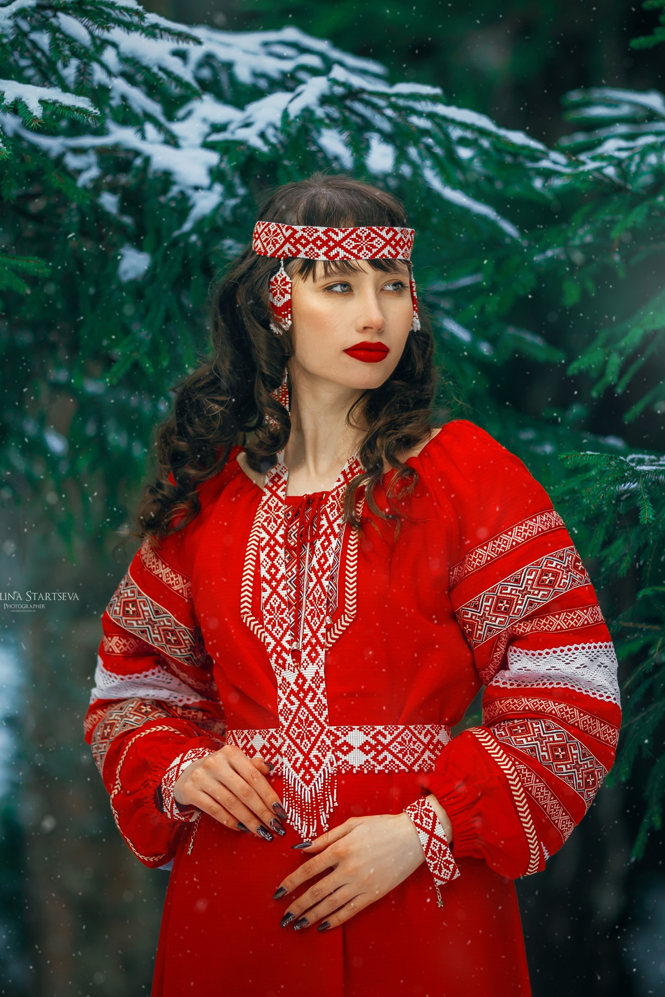 Славянка. Сказочный фотограф в русском стиле в Москве Ангелина Старцева | Русский сказки|Фотосесессия в Азиатском стиле