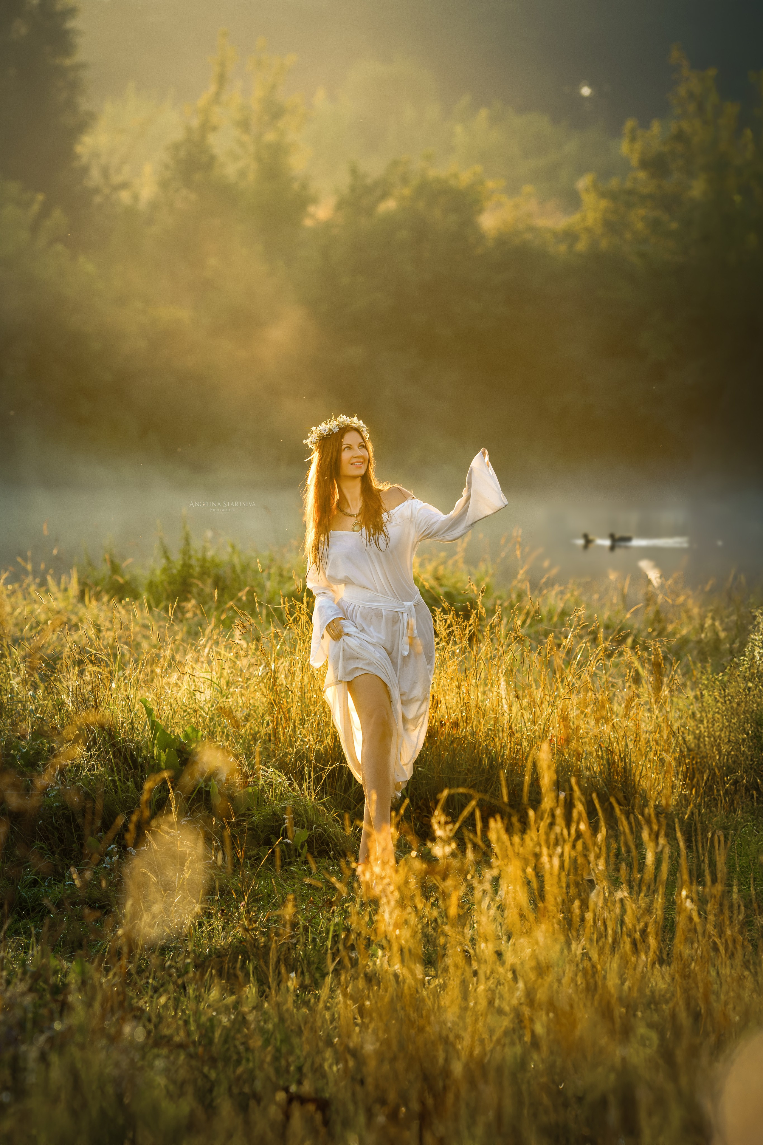 Купальская фотосессия, фотосессия на Ивана Купала