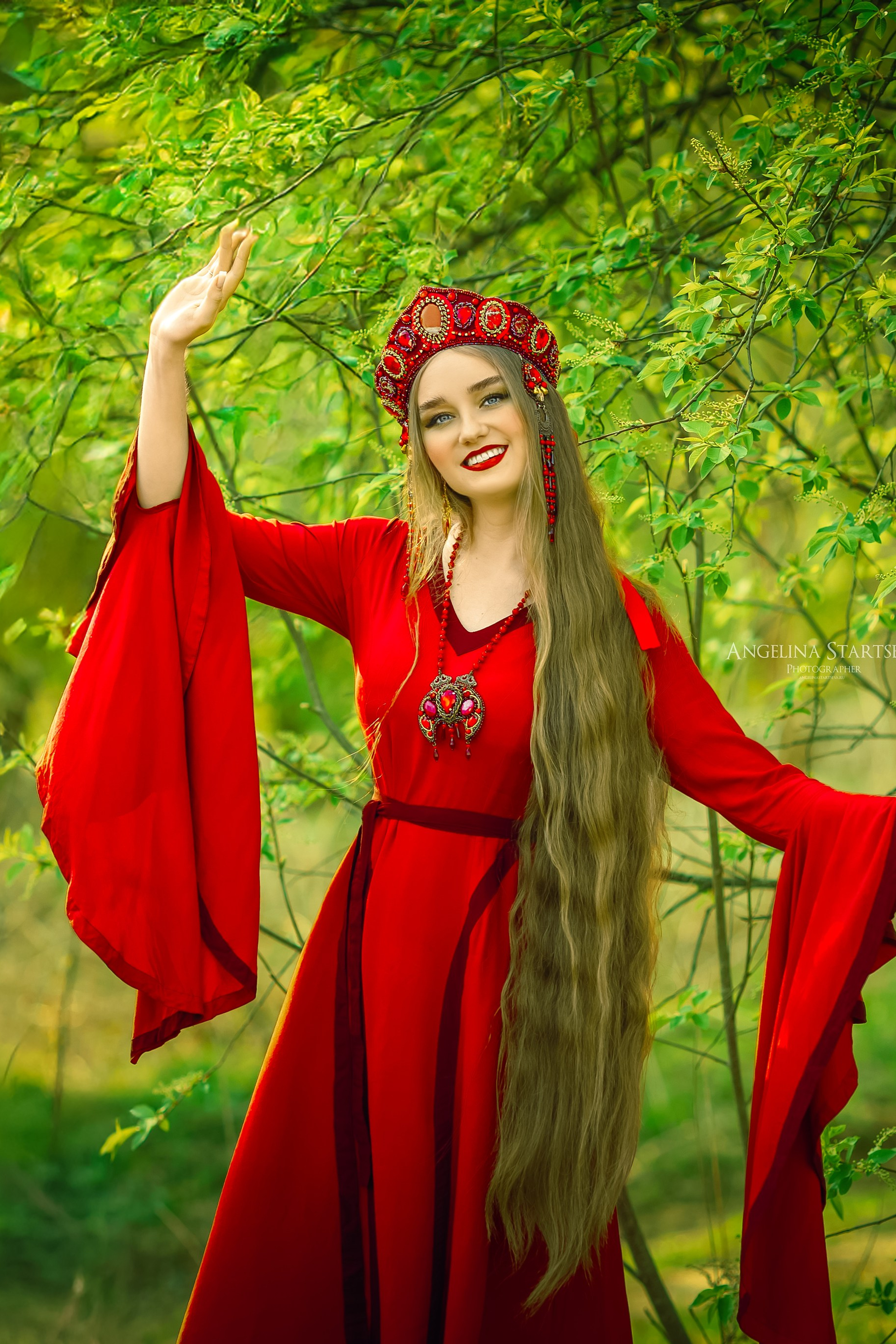 Леля. Сказочный фотограф в русском стиле в Москве Ангелина Старцева | Русский сказки|Фотосесессия в Азиатском стиле