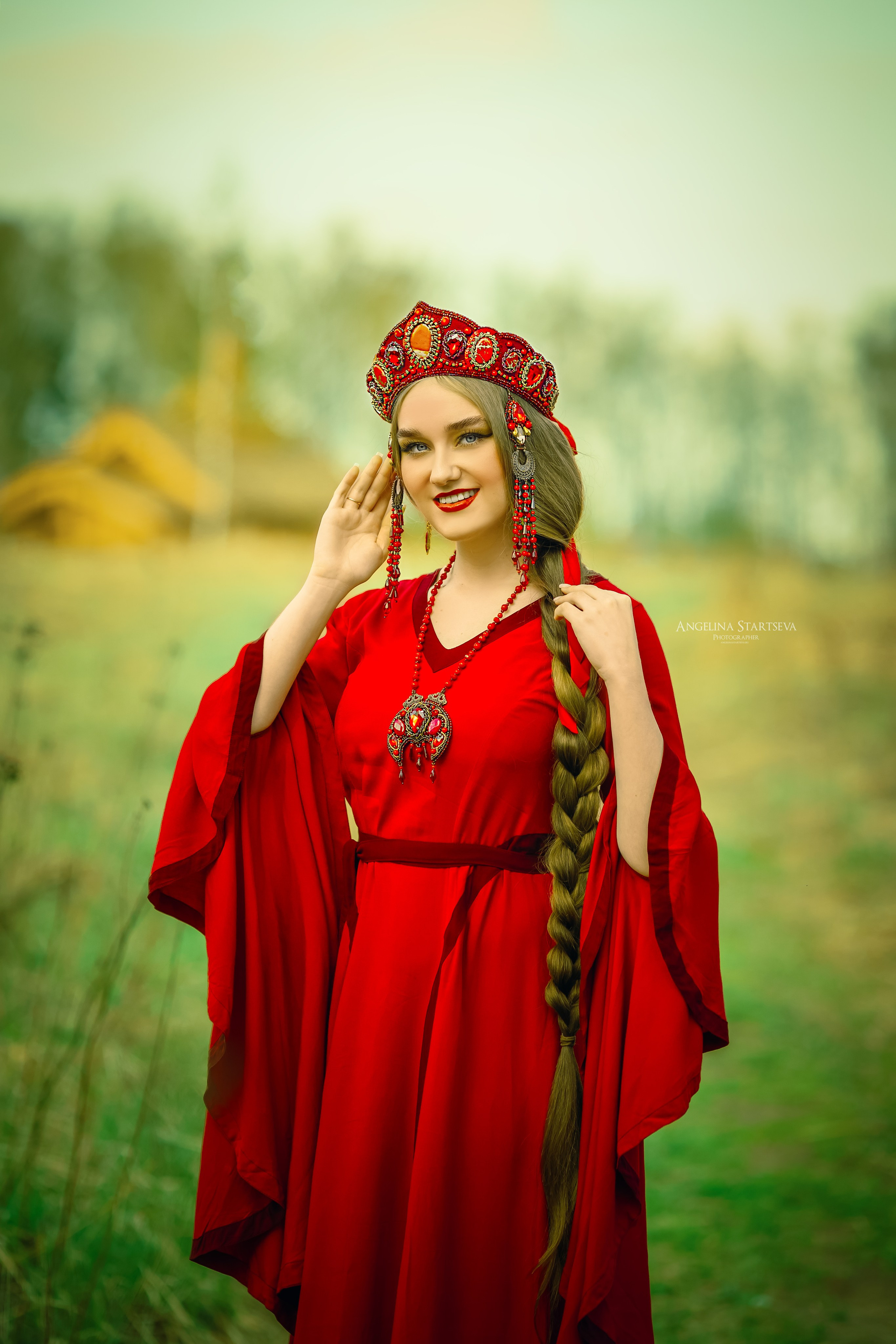 Леля. Сказочный фотограф в русском стиле в Москве Ангелина Старцева | Русский сказки|Фотосесессия в Азиатском стиле