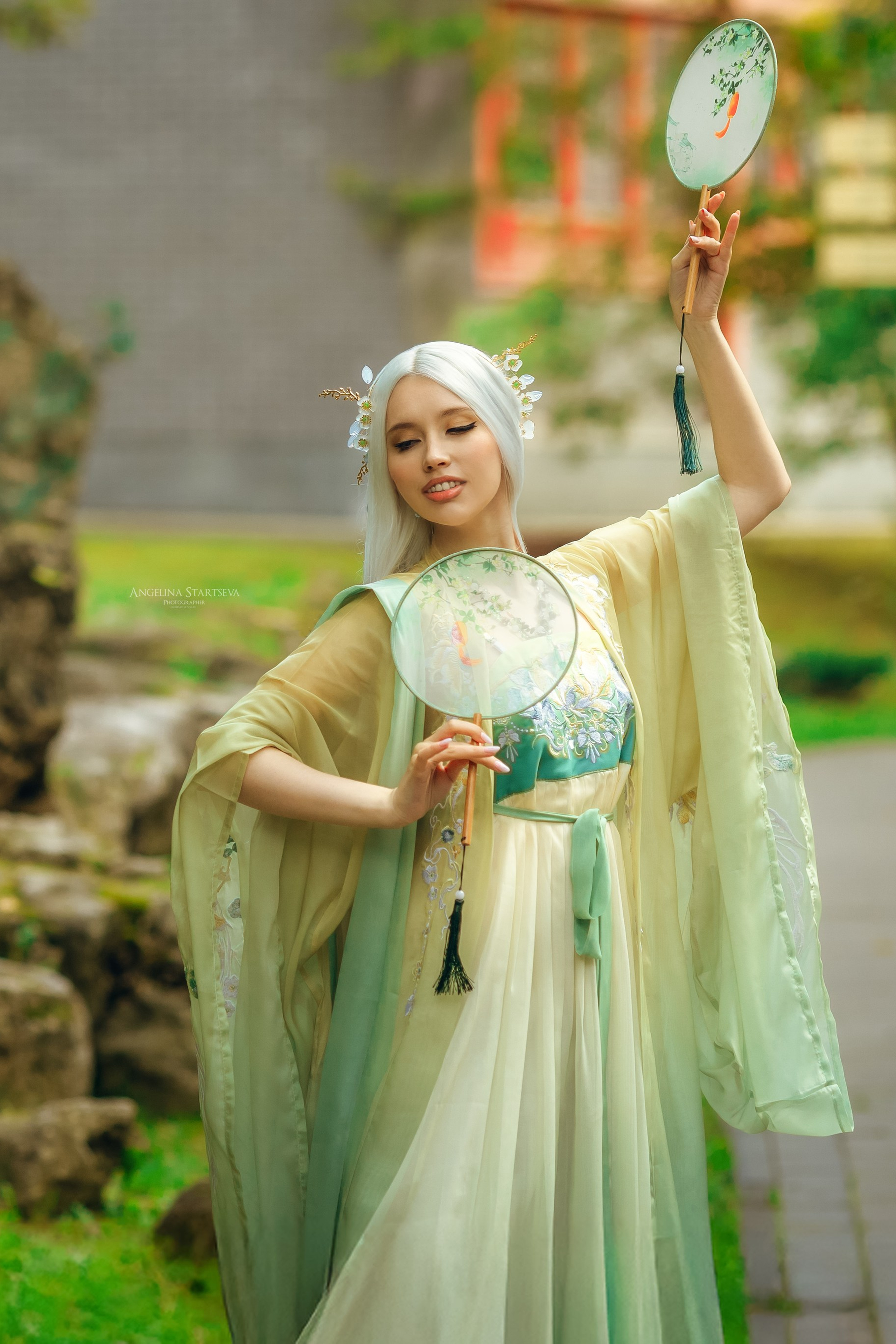 Небожительница, 天人. Сказочный фотограф в русском стиле в Москве Ангелина Старцева | Русский сказки|Фотосесессия в Азиатском стиле