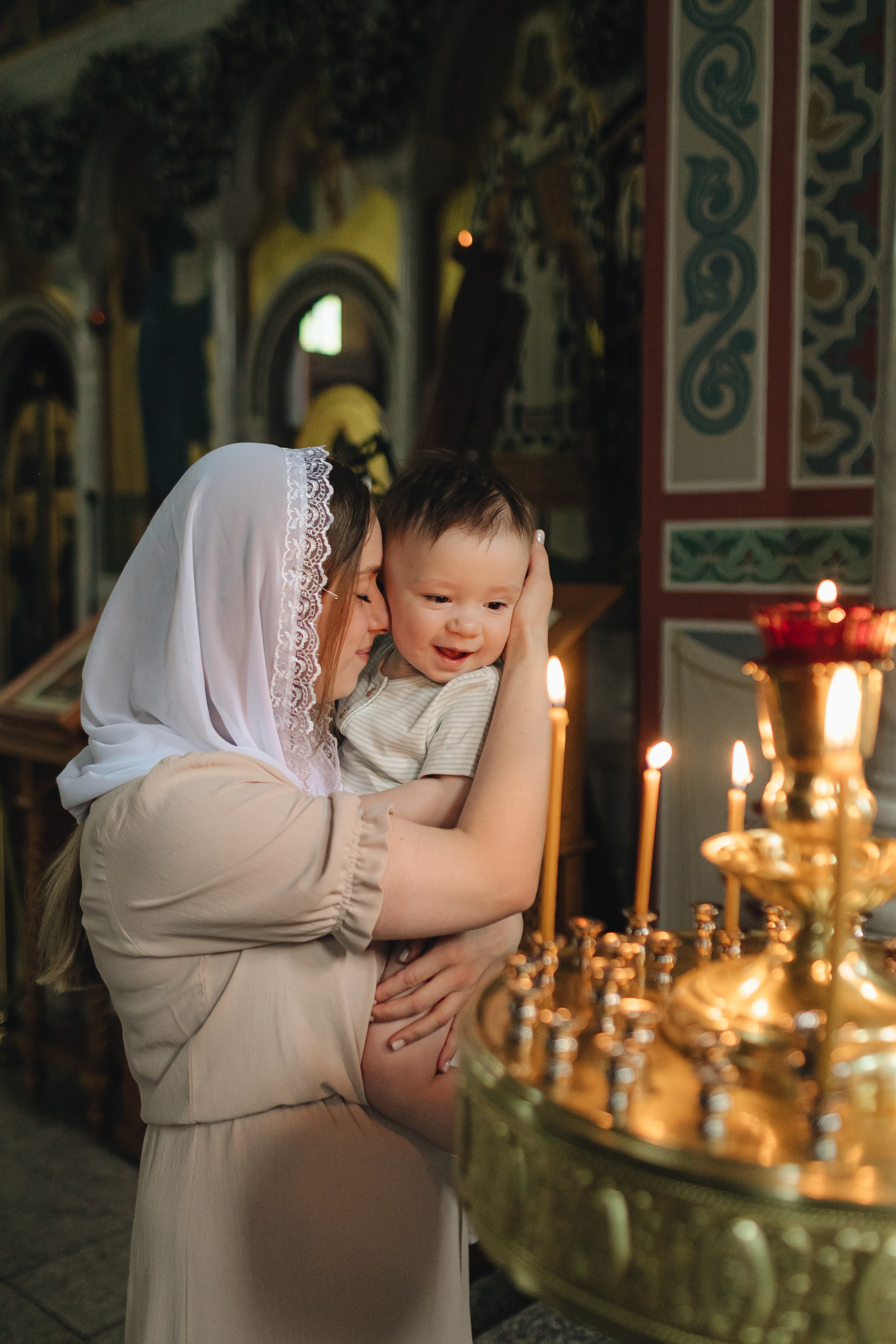Крещение Макара Храм Сергия Радонежского в Солнцево