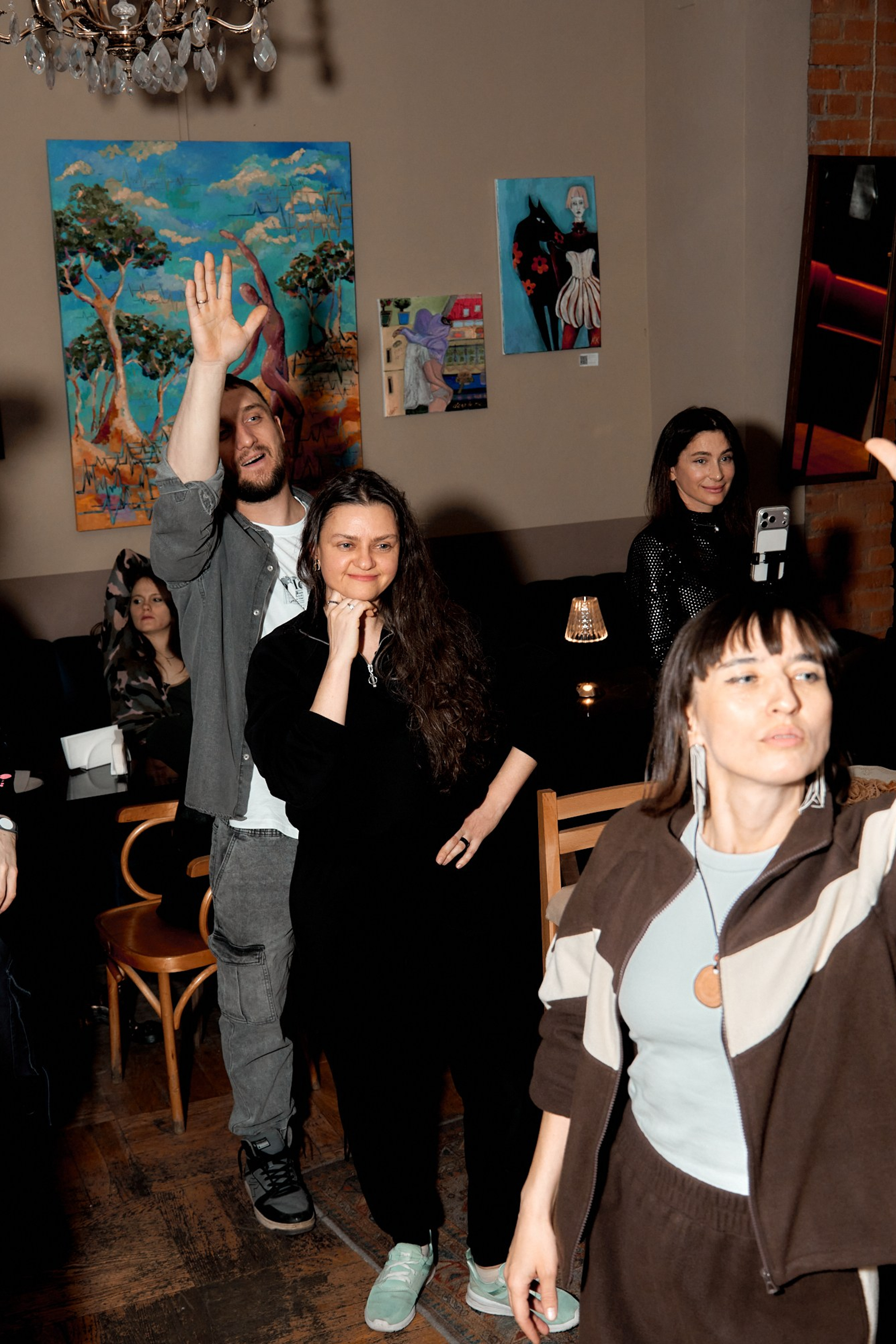 Музыкальная встреча. VISUAL ARTIST/ современное искусство/ фотокартины