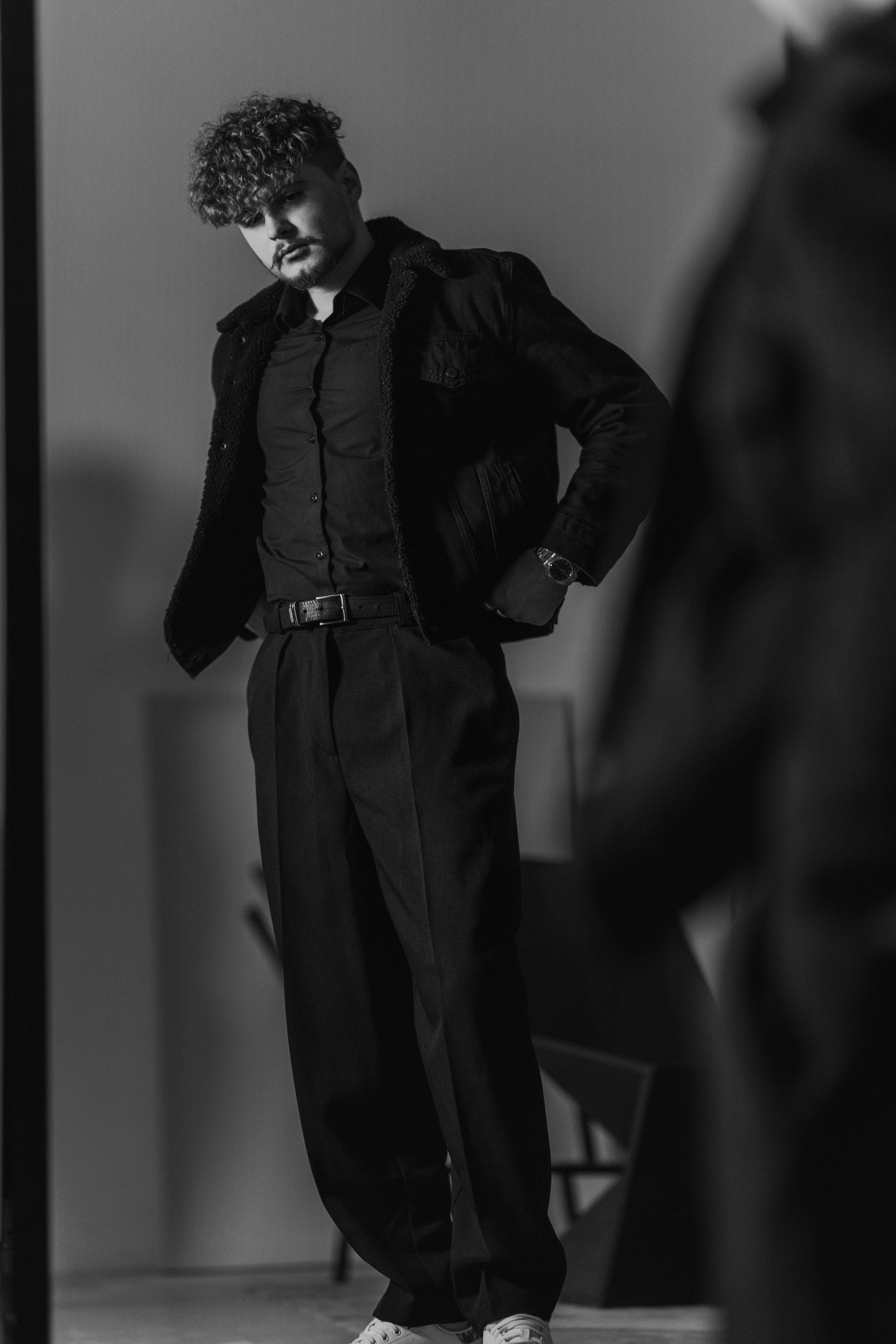  Мужская фотосессия в студии